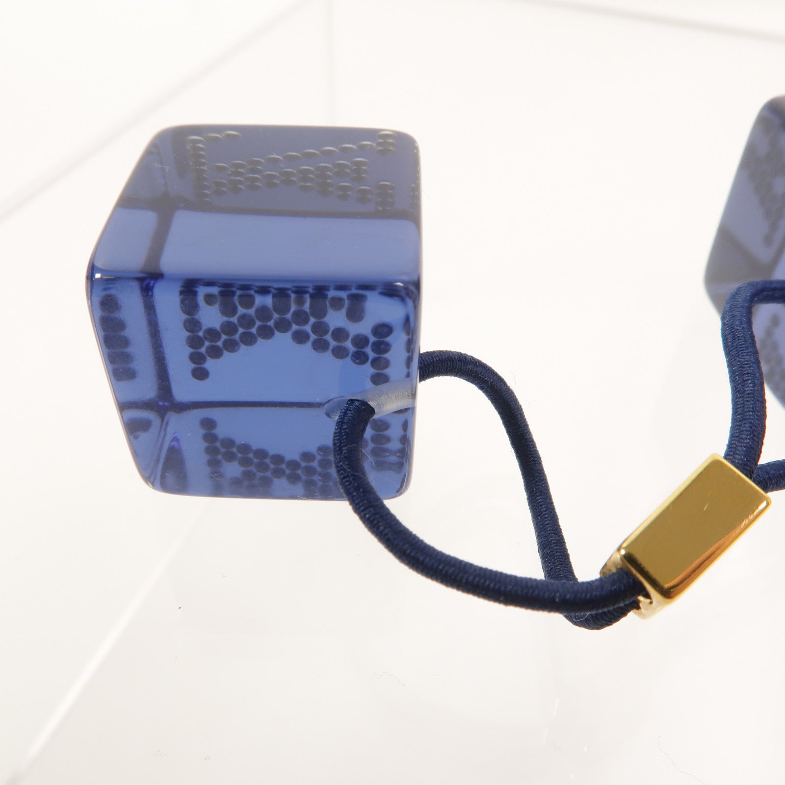 LOUIS VUITTON PVC Hair Cubes頭髮橡皮筋