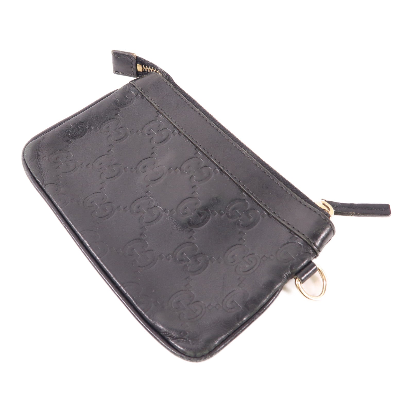 GUCCI 牛皮皮革Coin Case金扣零錢包