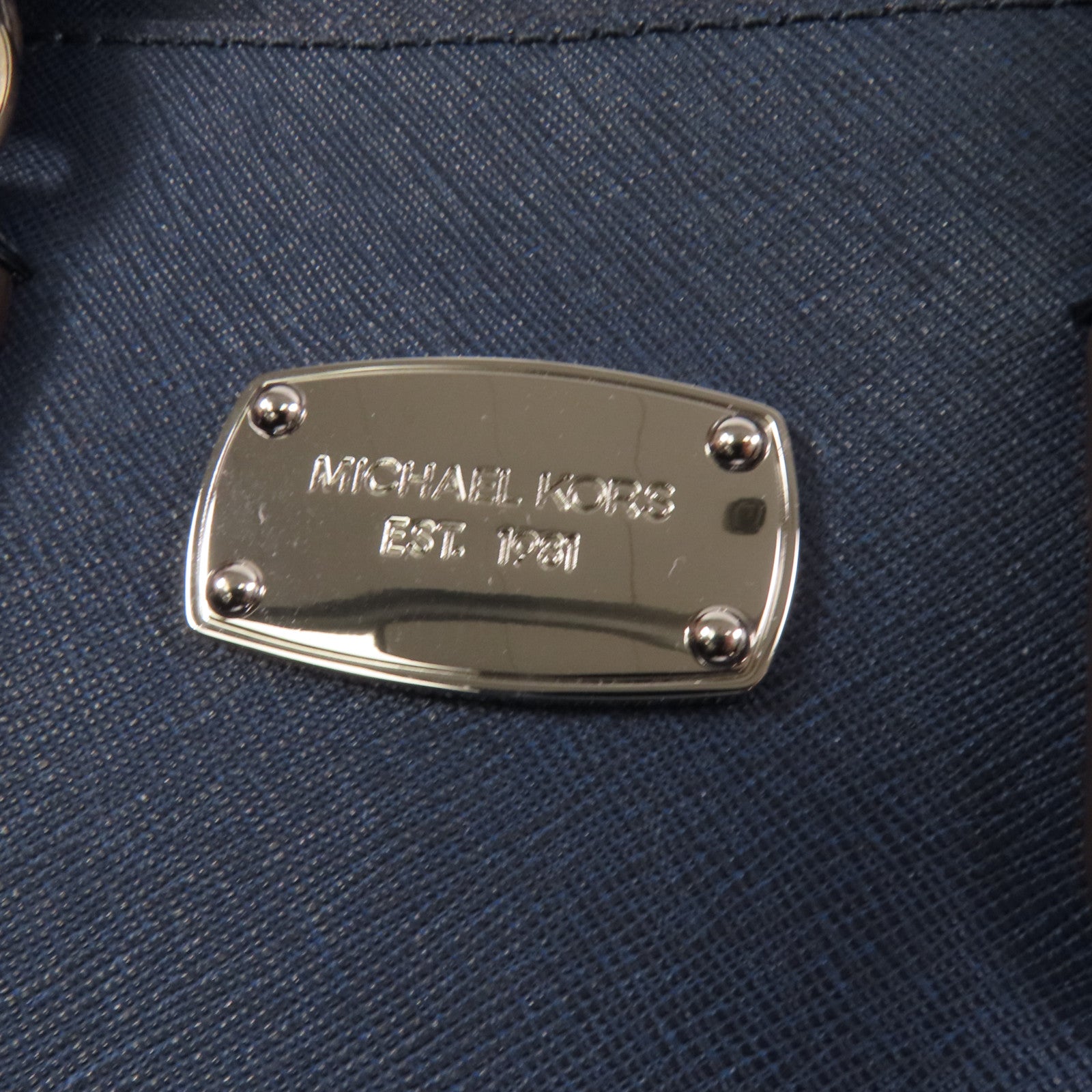 Michael Kors 塗層帆布2Way Shoulder Bag金扣手挽肩背兩用袋