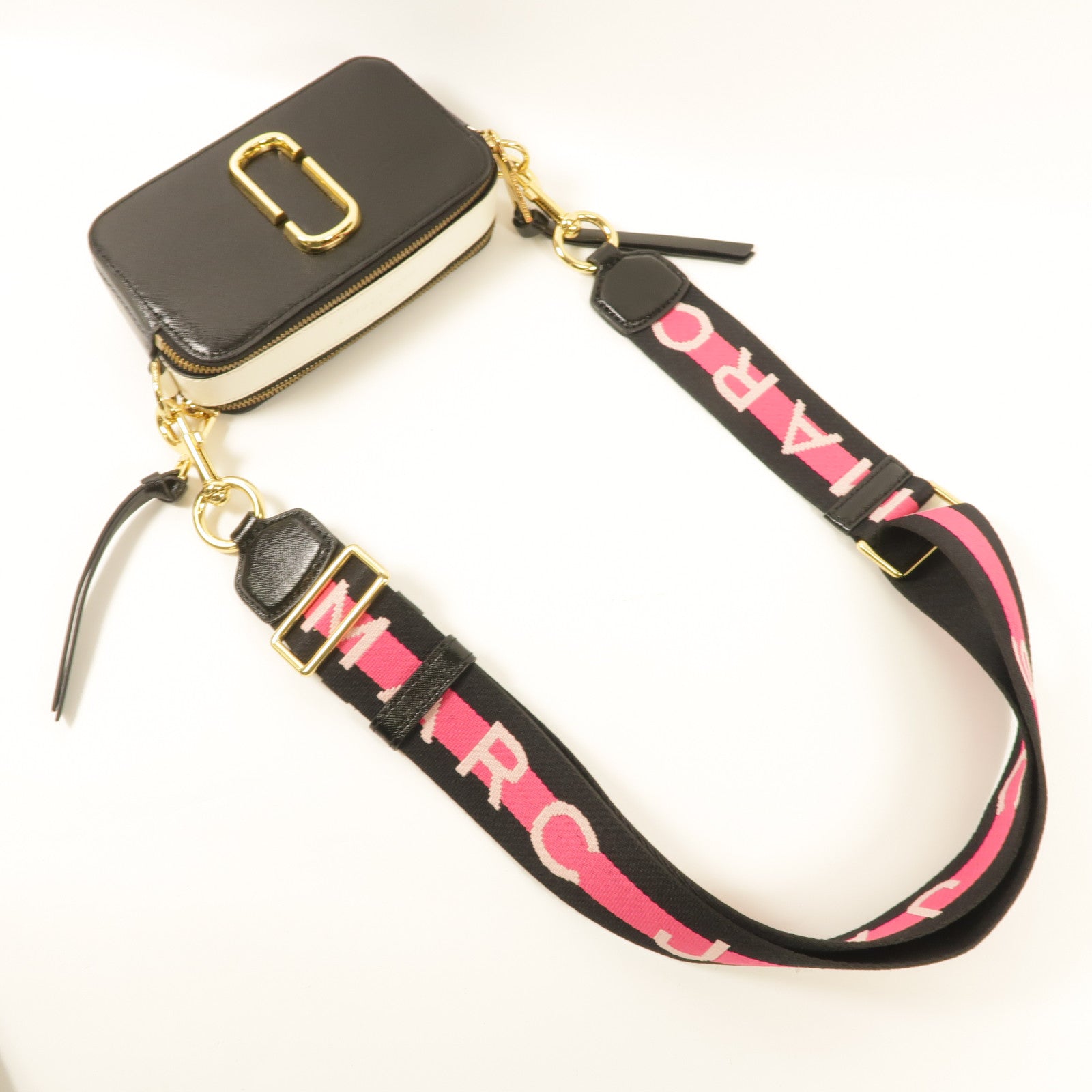 MARC JACOBS 牛皮皮革Shoulder Bag金扣肩背袋