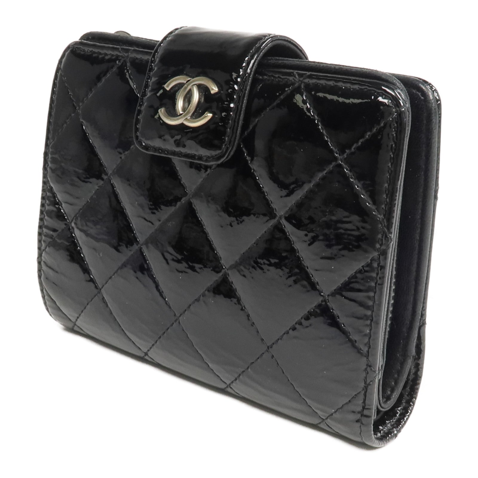 CHANEL 漆皮皮革Wallet錢包
