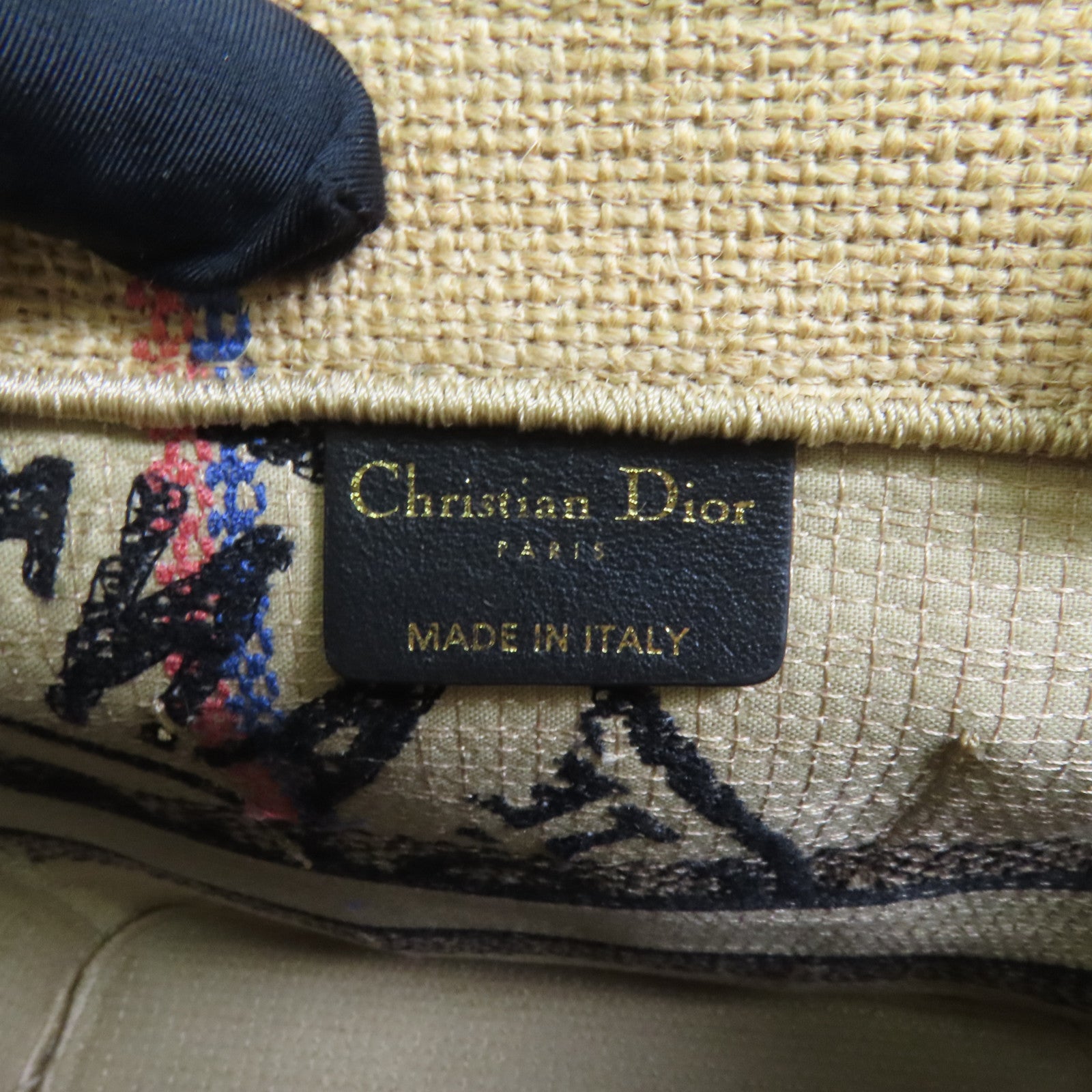 Dior 帆布Jute Catherine手挽袋