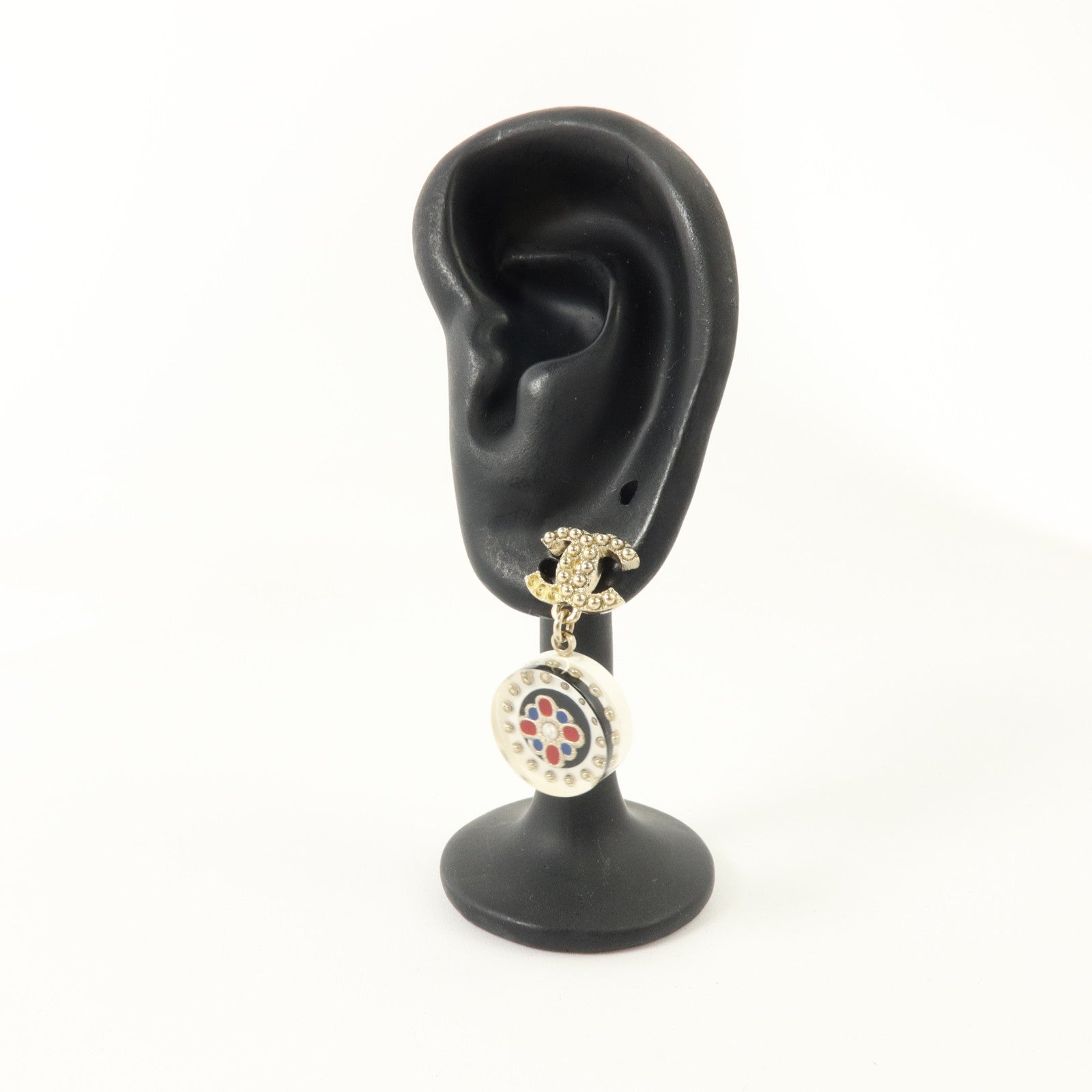 CHANEL PVC/金屬Earrings耳環