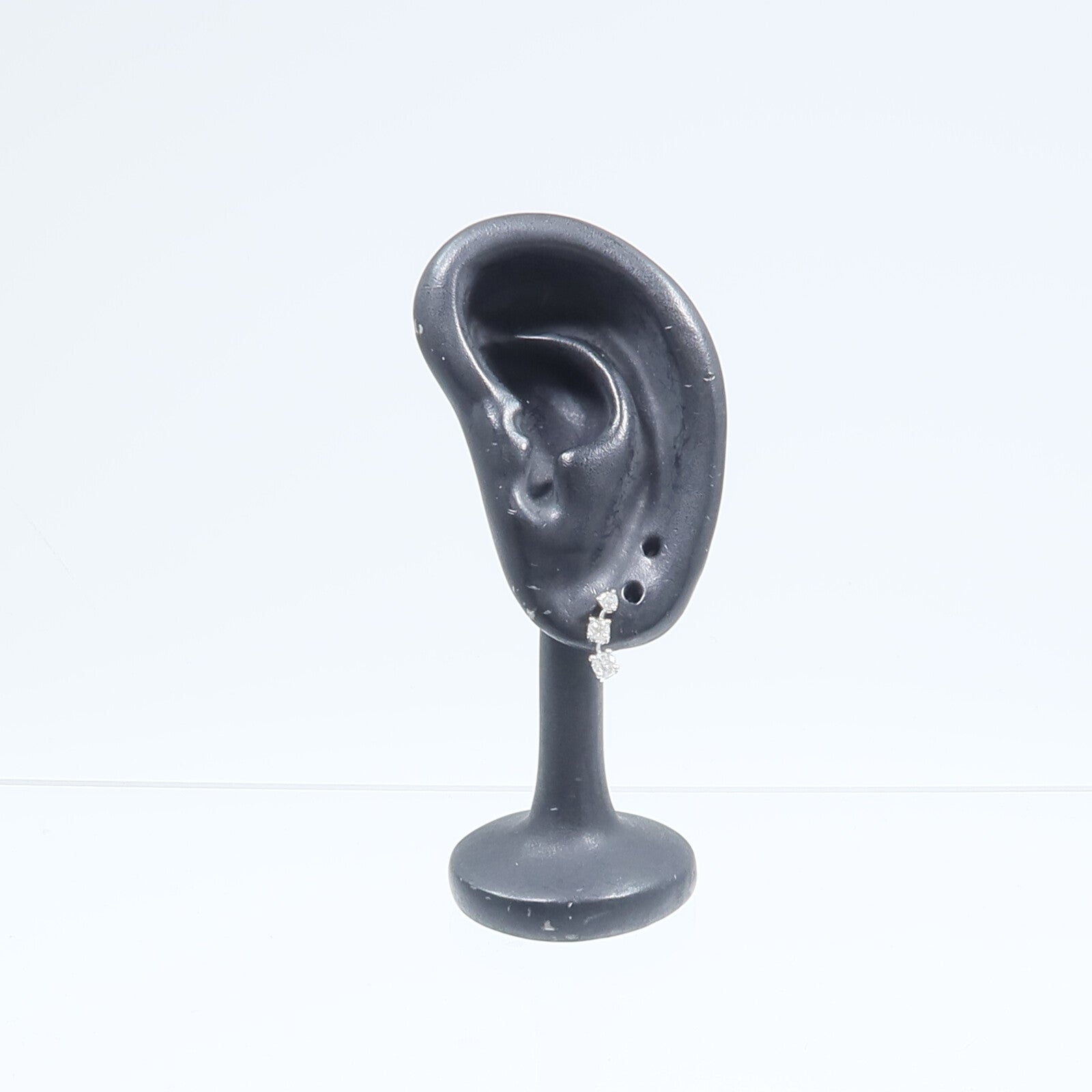 JEWELRY 18K白金Diamond Earring鑽石耳環