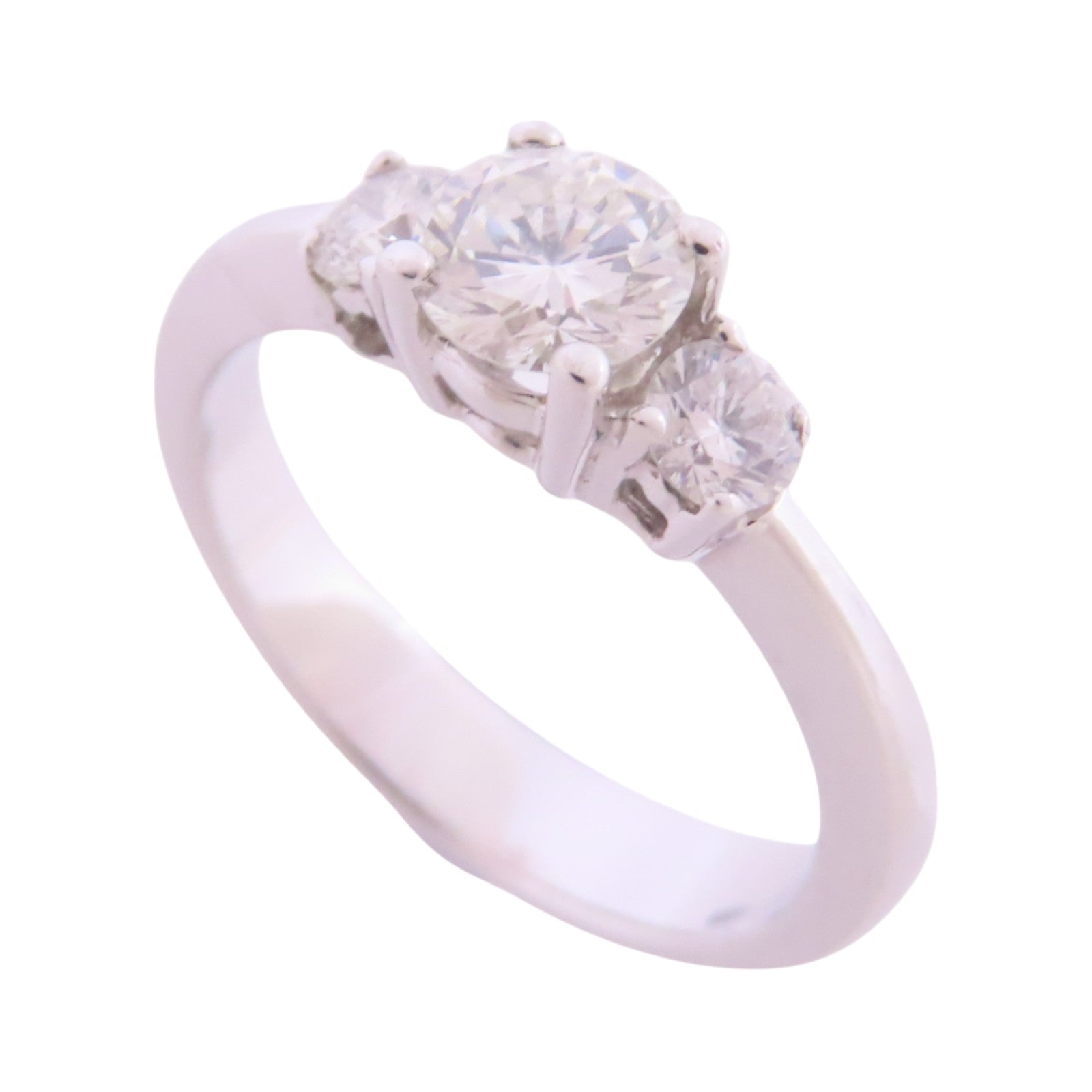 JEWELRY 18K白金/鑽石Diamond Ring戒指US#4