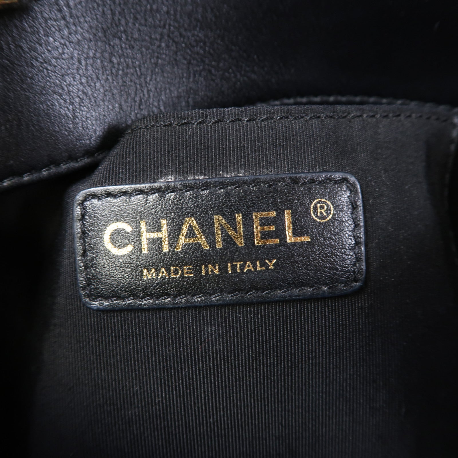 CHANEL 【激減優惠】菱格牛皮皮革Chain Shoulder Bag金扣鏈帶肩背袋黑色
