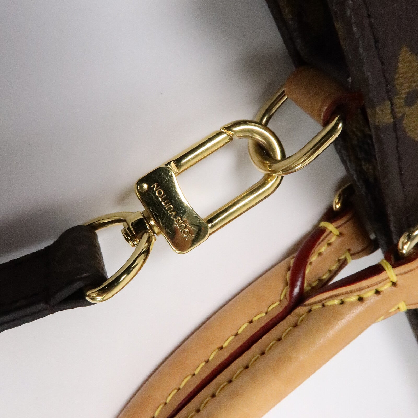LOUIS VUITTON Monogram Sac Plat手挽袋