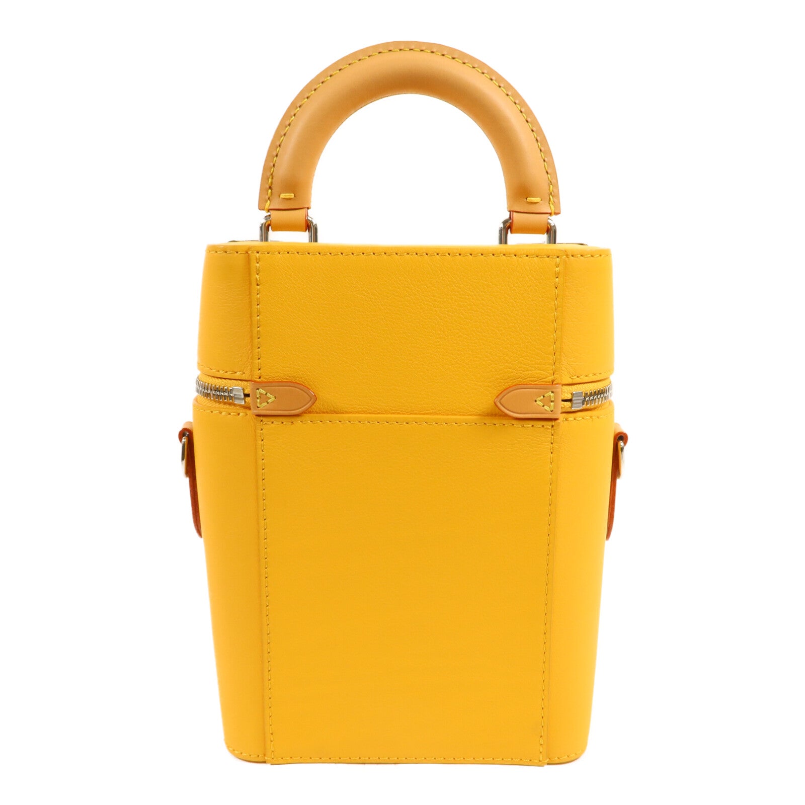 LOUIS VUITTON 牛皮皮革Vertical Box Trunk手挽肩背兩用袋