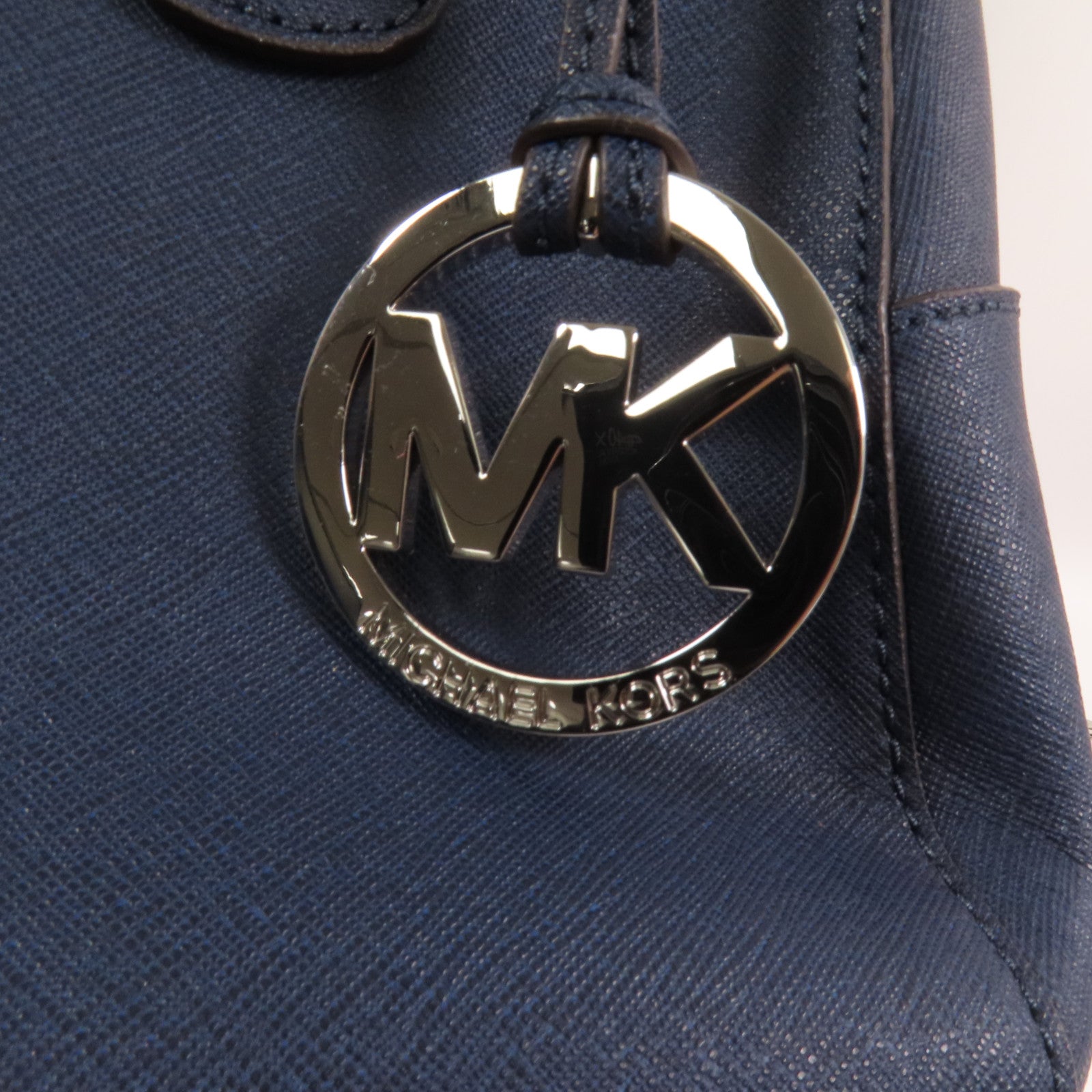 Michael Kors 塗層帆布2Way Shoulder Bag金扣手挽肩背兩用袋