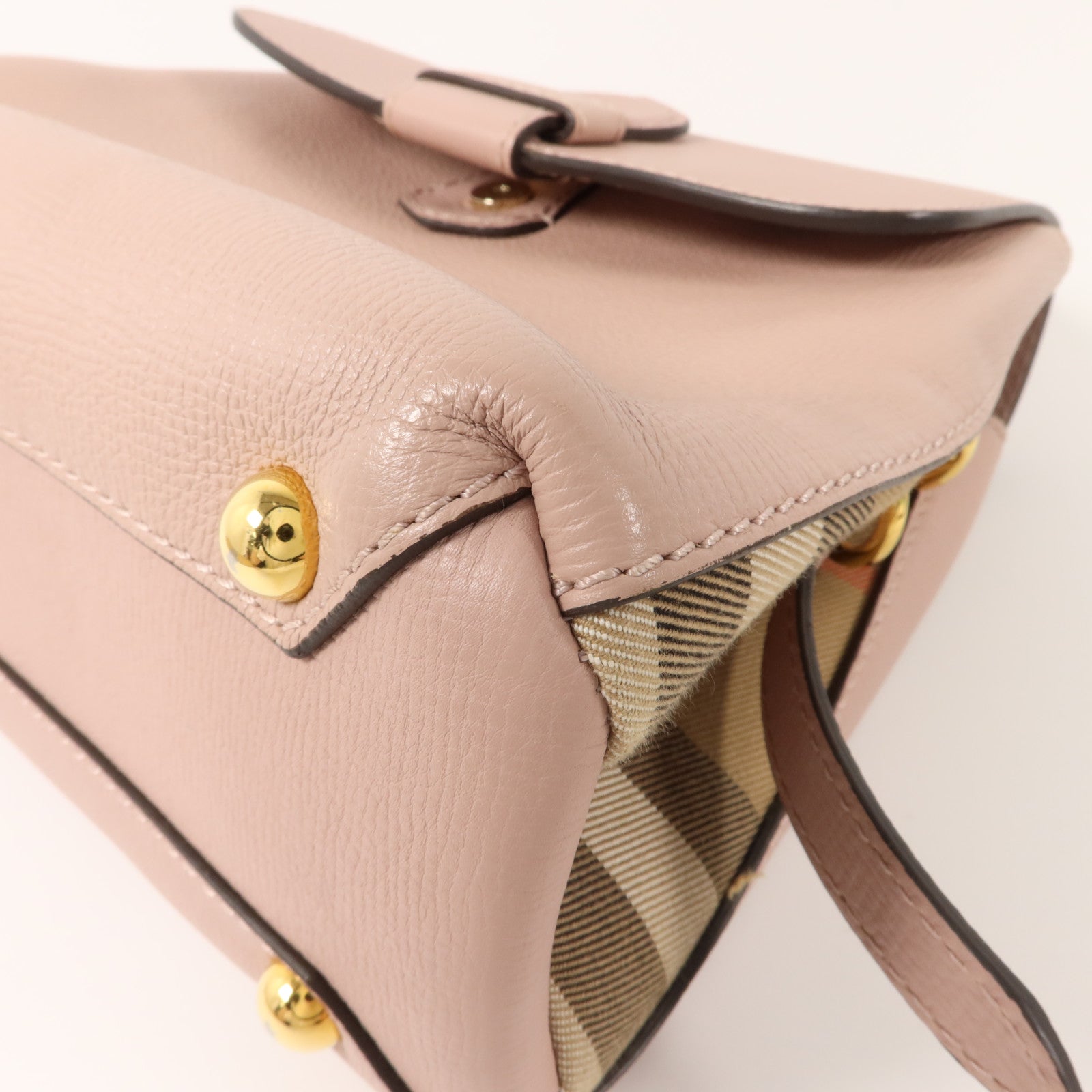 BURBERRY 牛皮皮革2 Way Shoulder Bag手挽肩背兩用袋