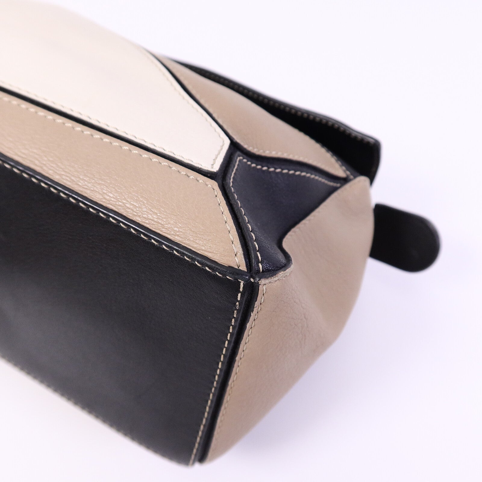 LOEWE 牛皮皮革Puzzle Small手挽肩背兩用袋
