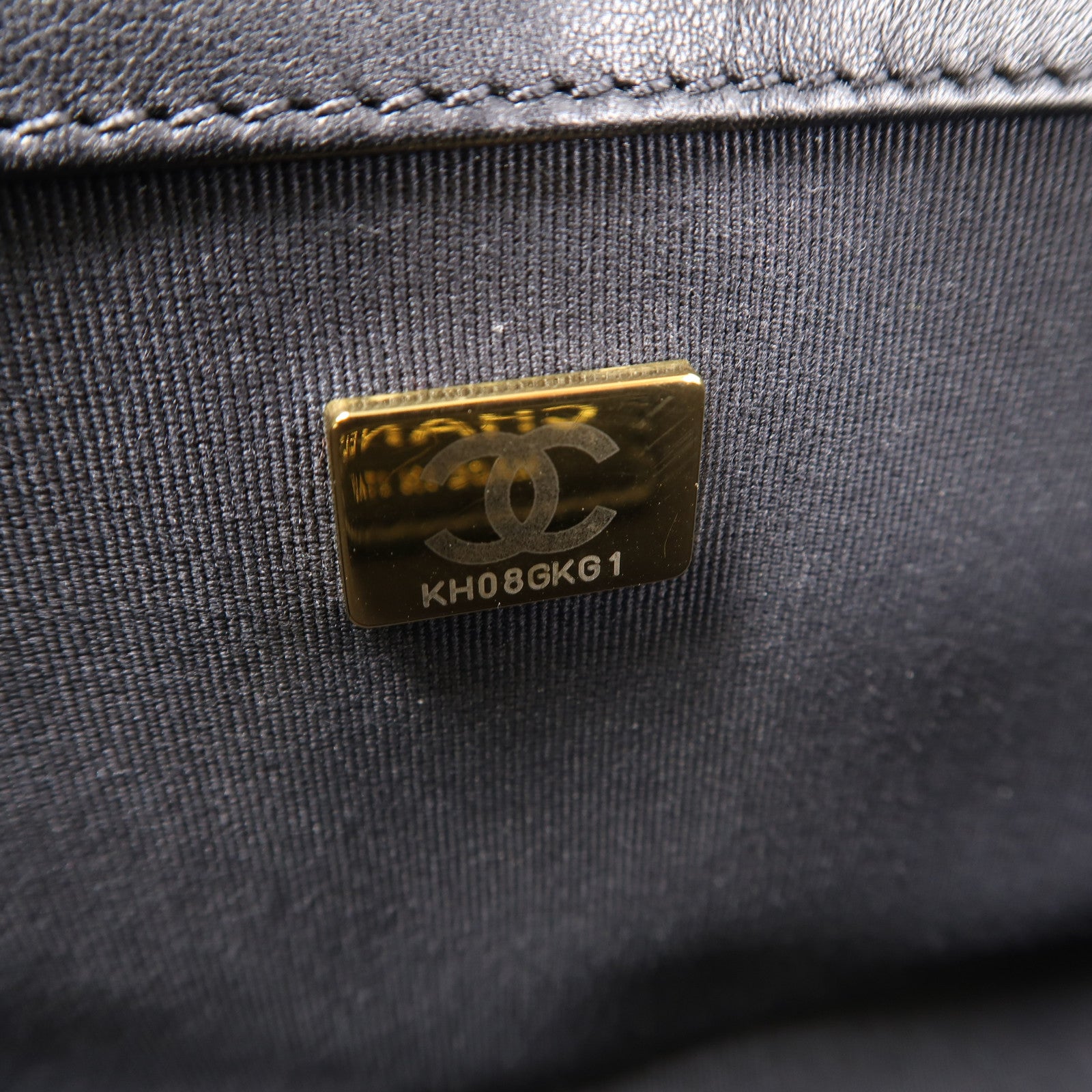 CHANEL 【激減優惠】菱格羊皮皮革Shoulder Bag金扣鏈帶肩背袋黑色