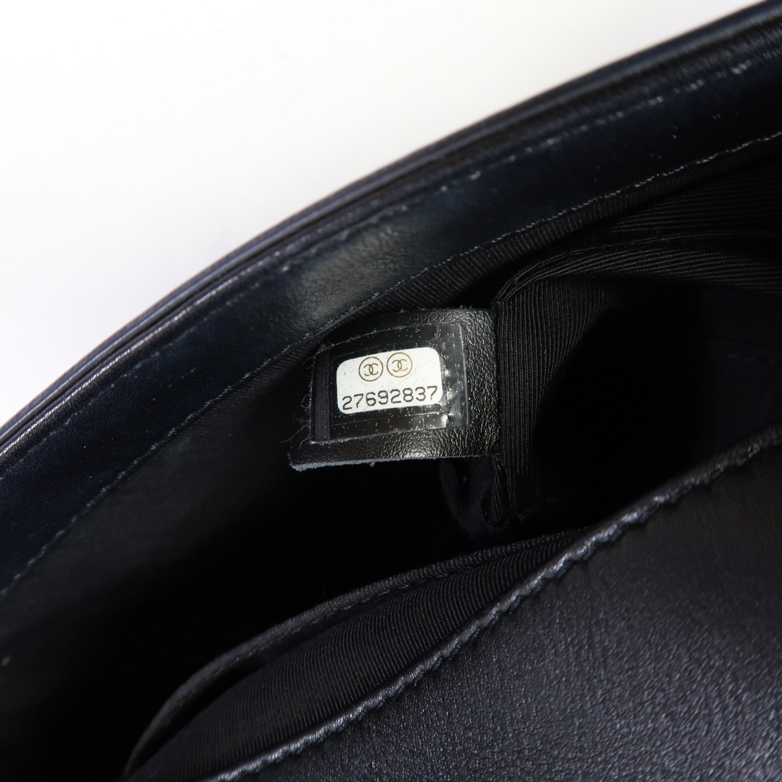 CHANEL 【激減優惠】菱格牛皮皮革Chain Shoulder Bag金扣鏈帶肩背袋黑色