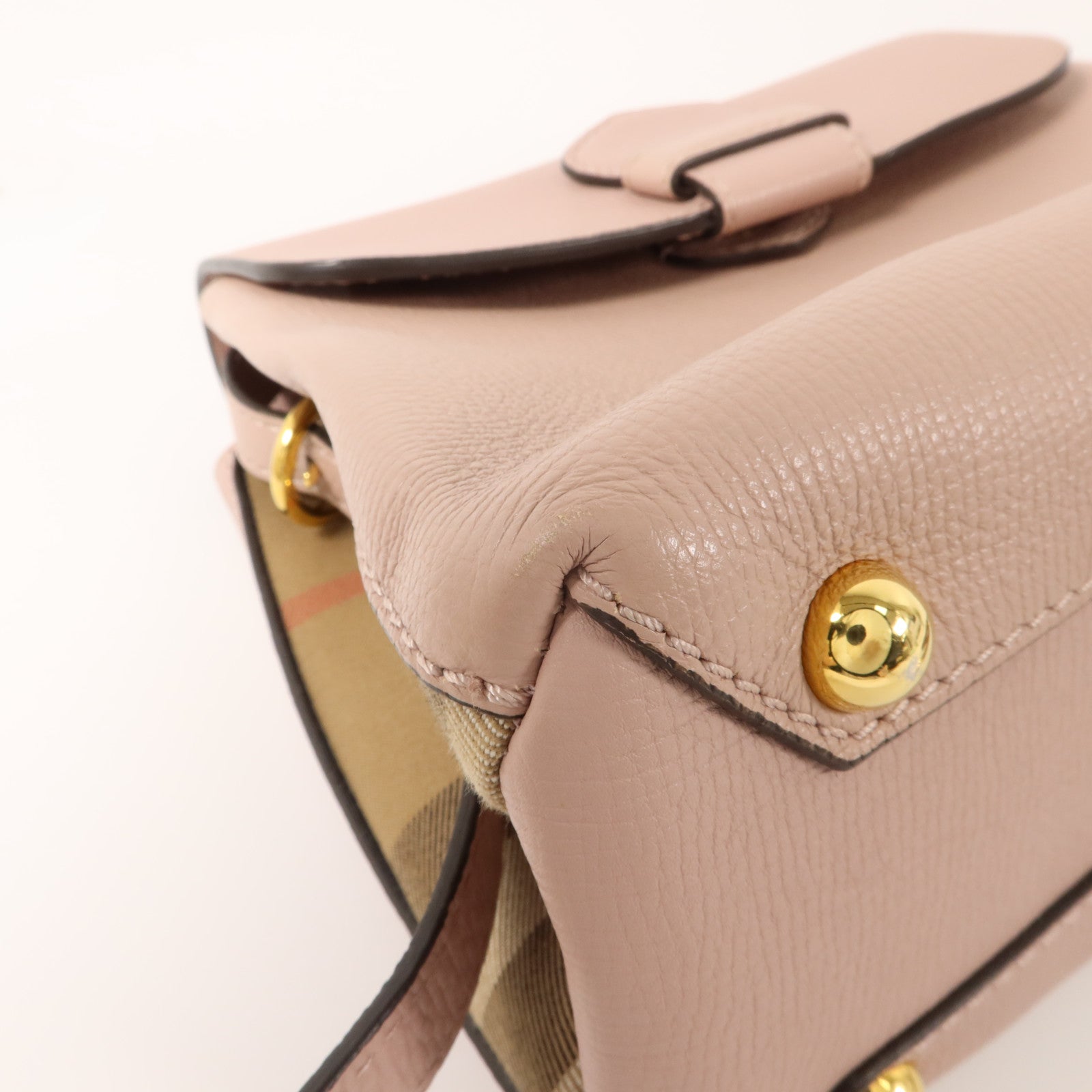 BURBERRY 牛皮皮革2 Way Shoulder Bag手挽肩背兩用袋