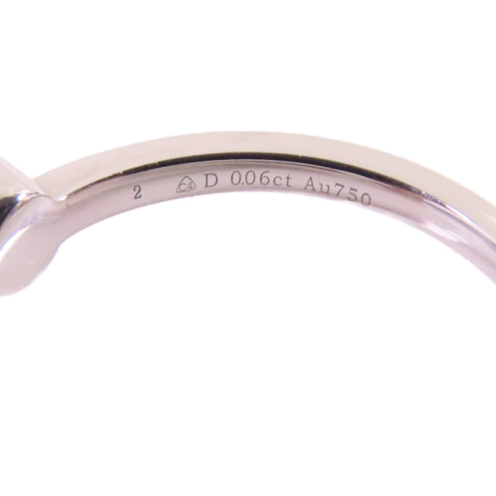 JEWELRY 【激減優惠】18K白金Diamond Ear Cuff 0.06ct鑽石