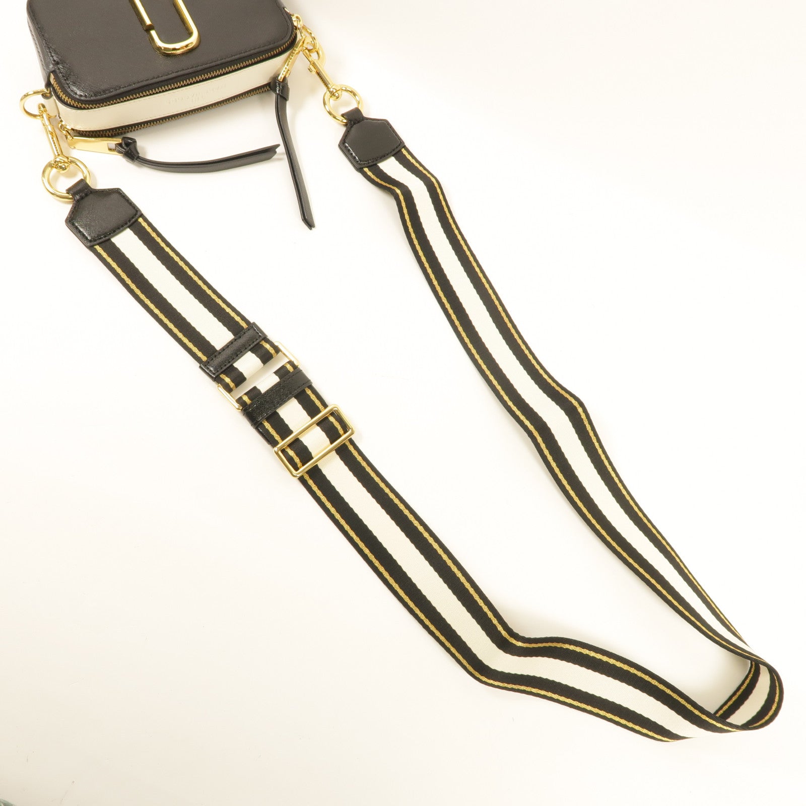 MARC JACOBS 牛皮皮革Shoulder Bag金扣肩背袋