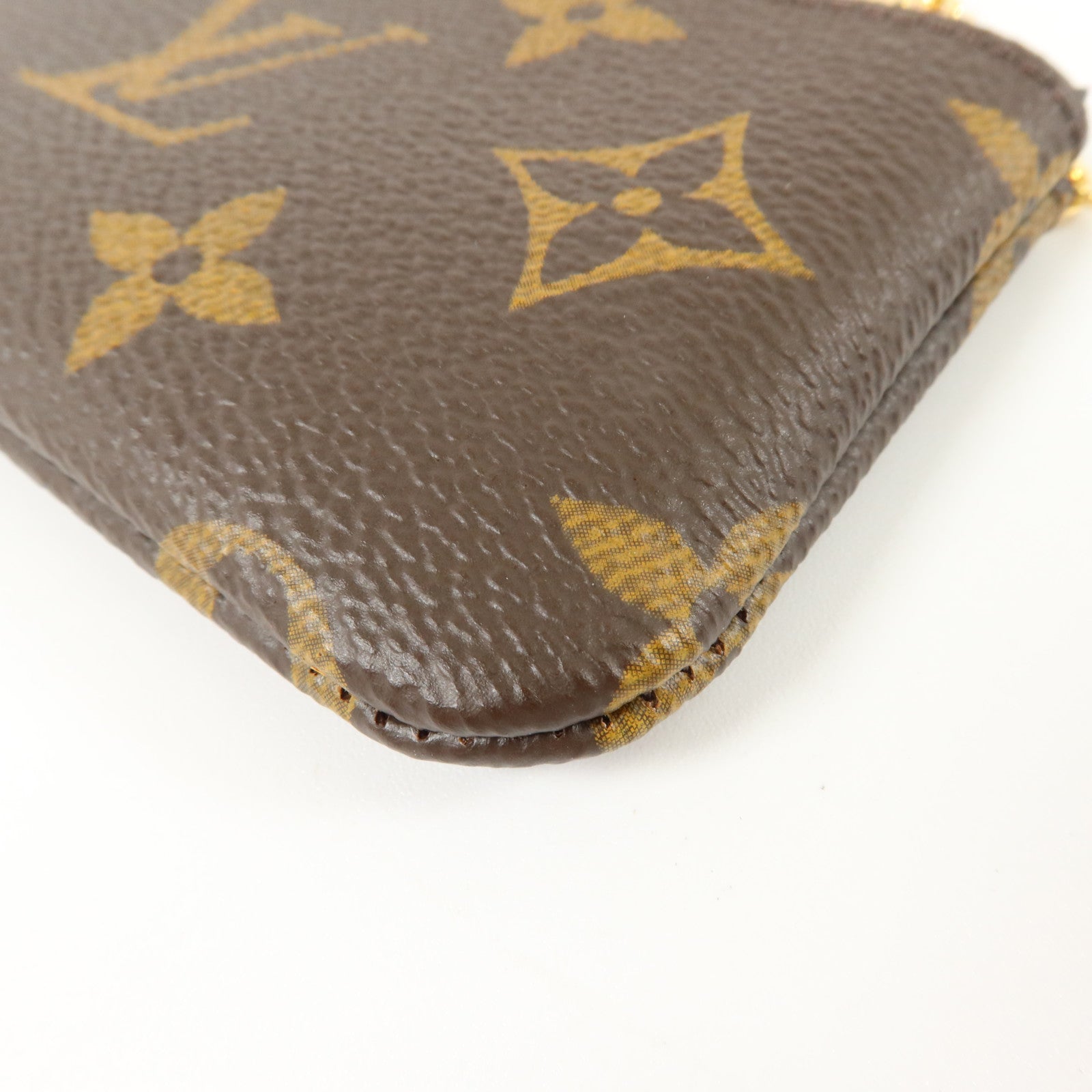 LOUIS VUITTON Monogram Key Pouch金扣鎖匙套