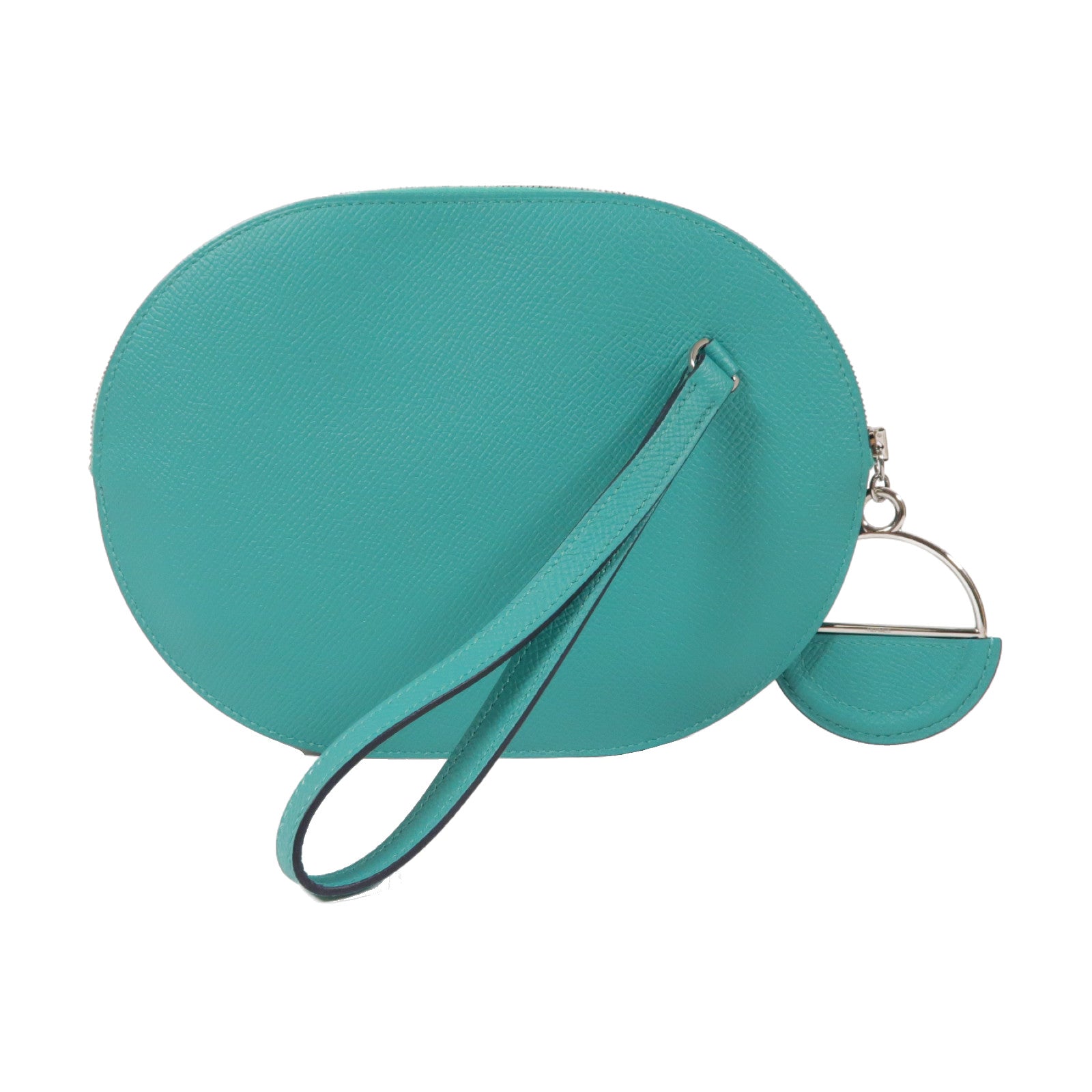 HERMES Epsom皮革In The Loop Mini Wallet銀扣手拿長錢包彩色