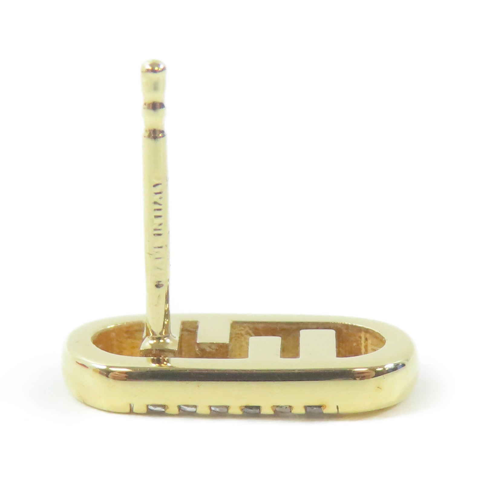 FENDI 金屬Earrings耳環金色