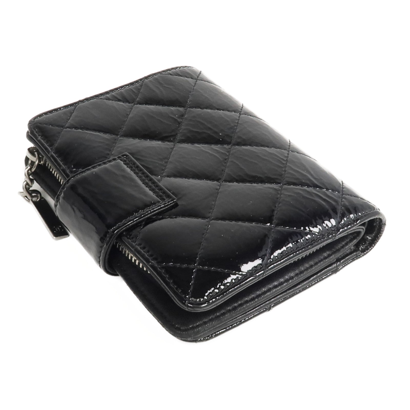CHANEL 漆皮皮革Wallet錢包