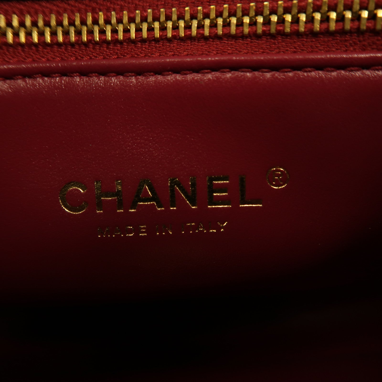 CHANEL 菱格羊皮皮革Chain Shoulder Bag金扣鏈帶手挽肩背兩用袋黑色