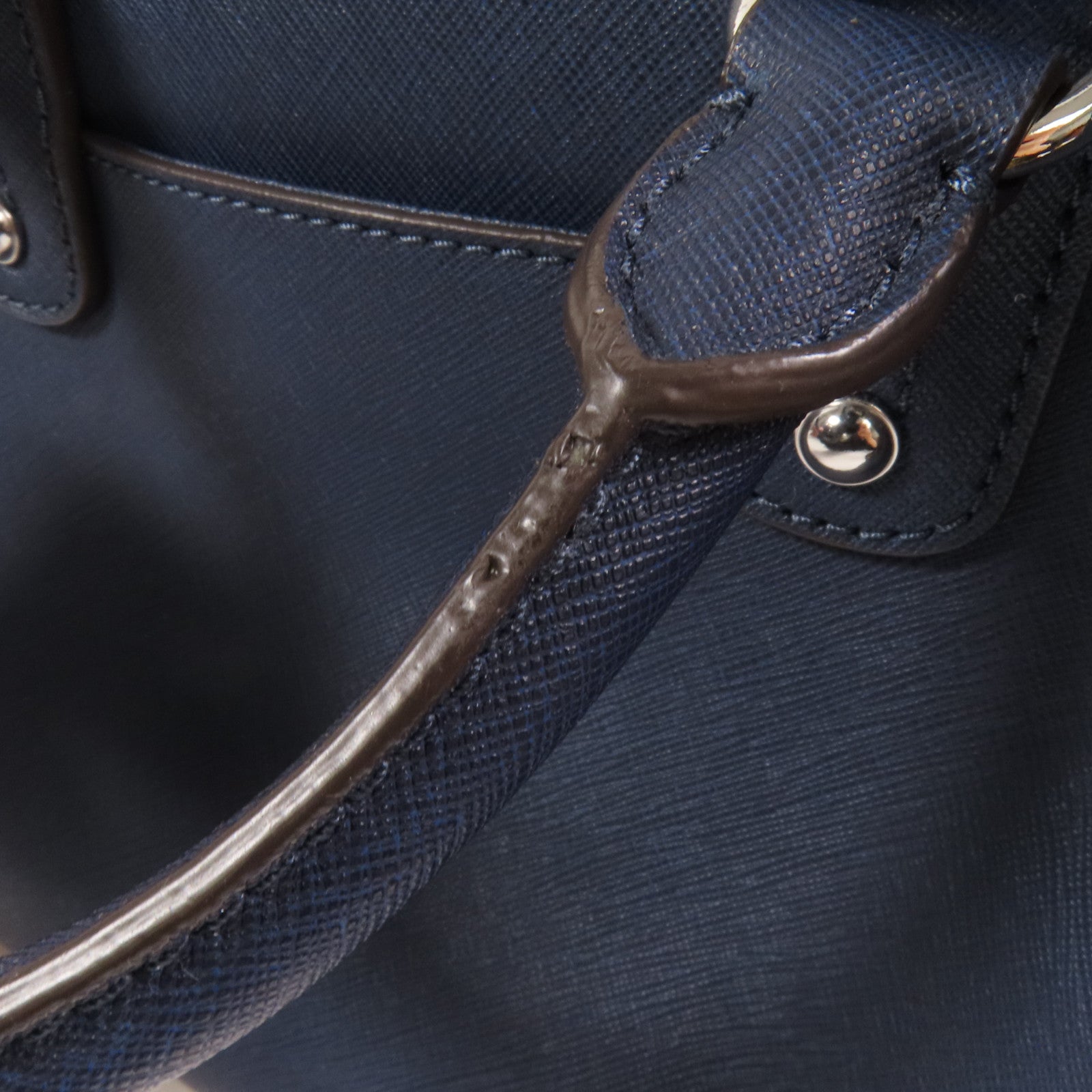 Michael Kors 塗層帆布2Way Shoulder Bag金扣手挽肩背兩用袋