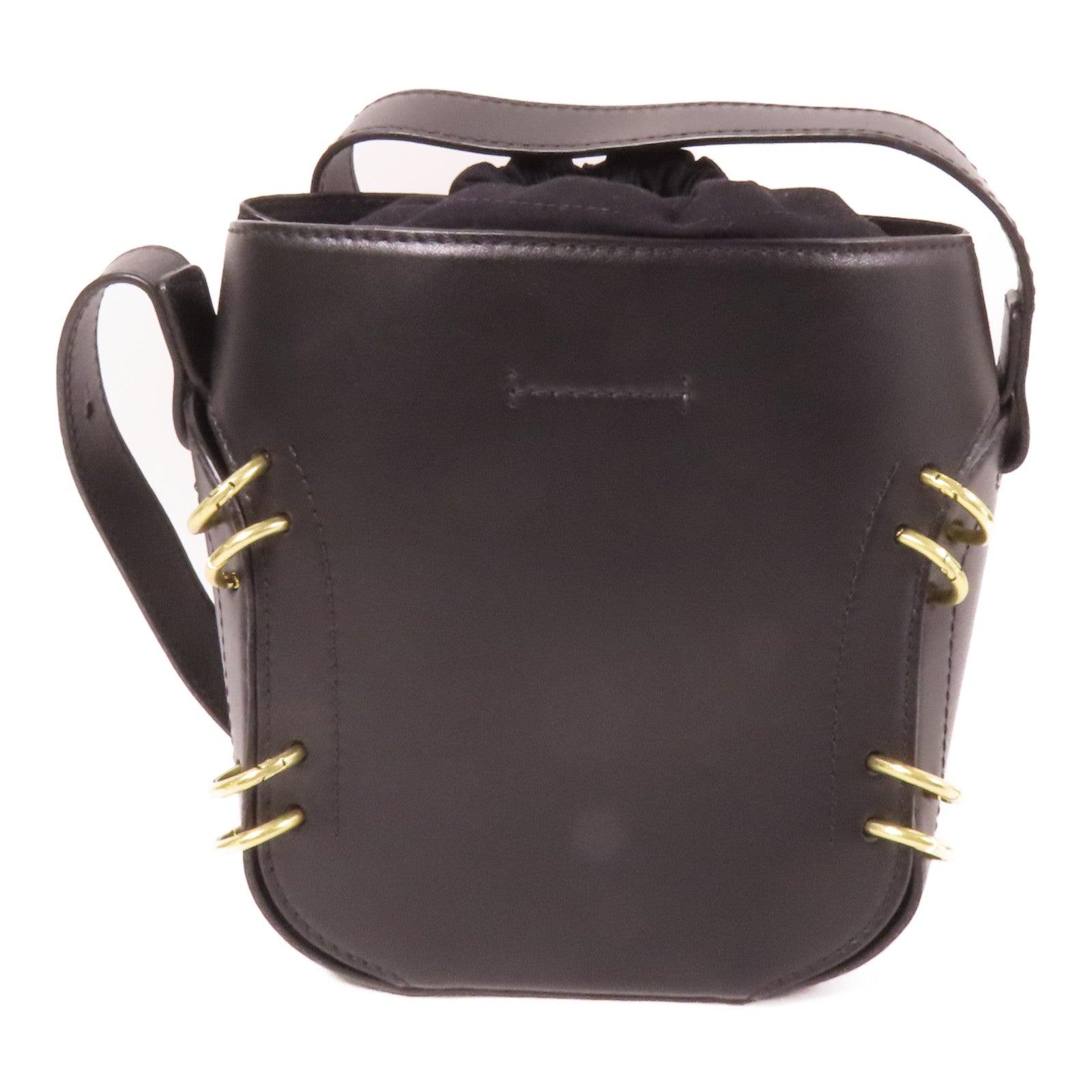 SEE BY CHLOE 麂皮/牛皮皮革Shoulder Bag金扣肩背袋