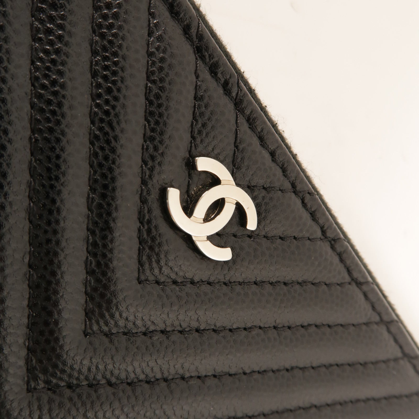 CHANEL 牛皮皮革Pouch手拿包
