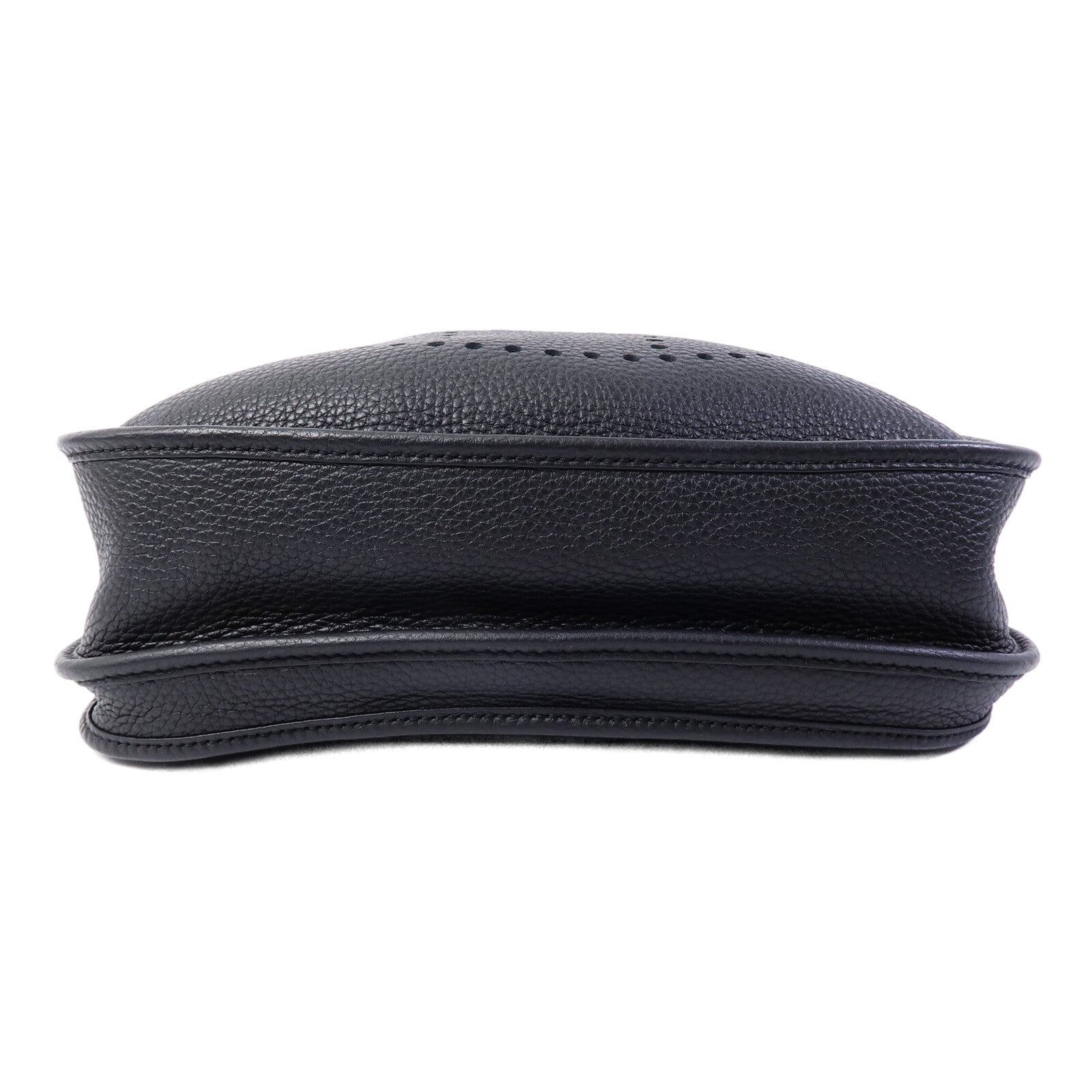 HERMES Clemence皮革Evelyne PM肩背袋Noir