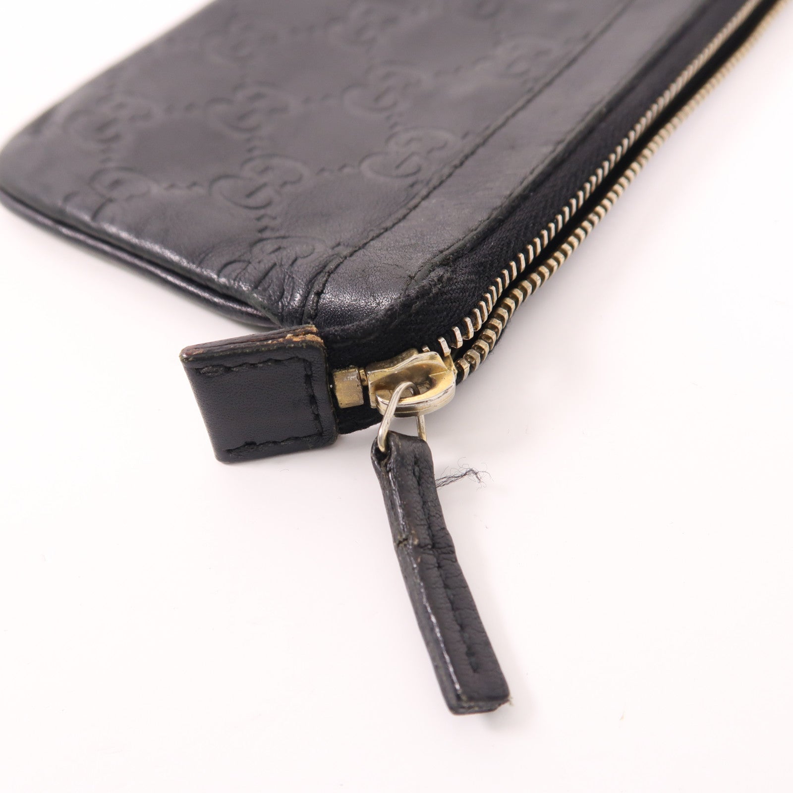 GUCCI 牛皮皮革Coin Case金扣零錢包