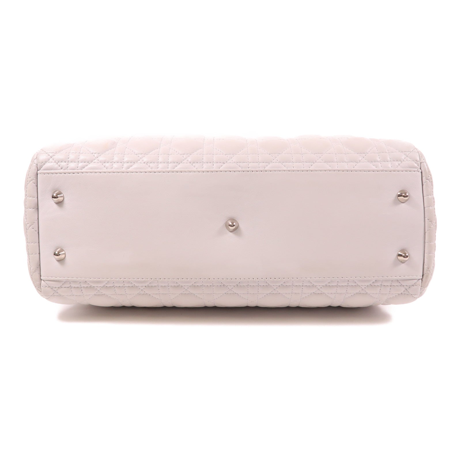 Dior 皮革Shoulder Tote銀扣肩背袋/手挽袋