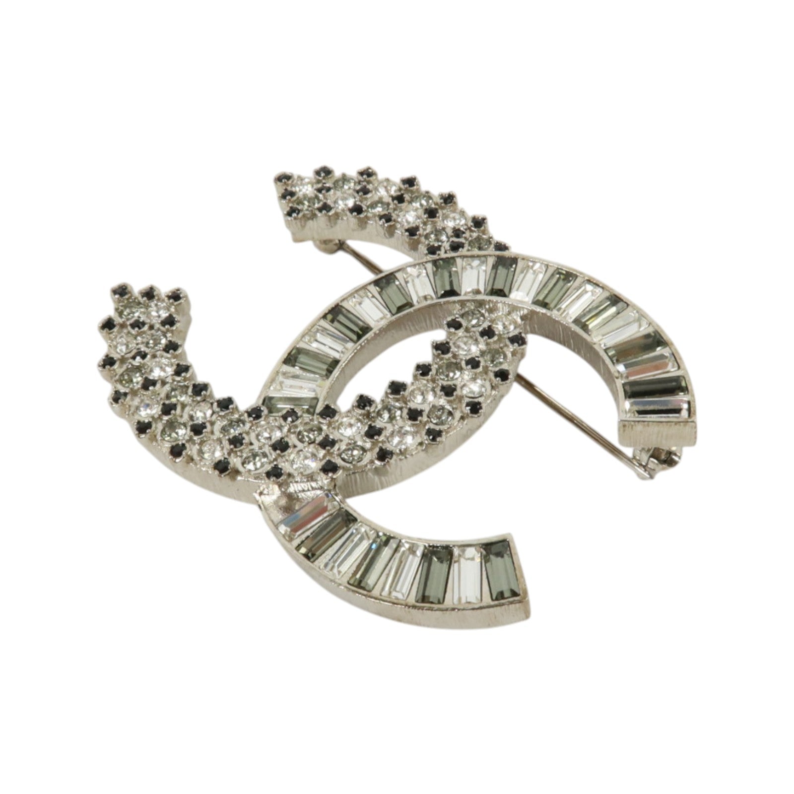 CHANEL 金屬Brooch銀扣胸針