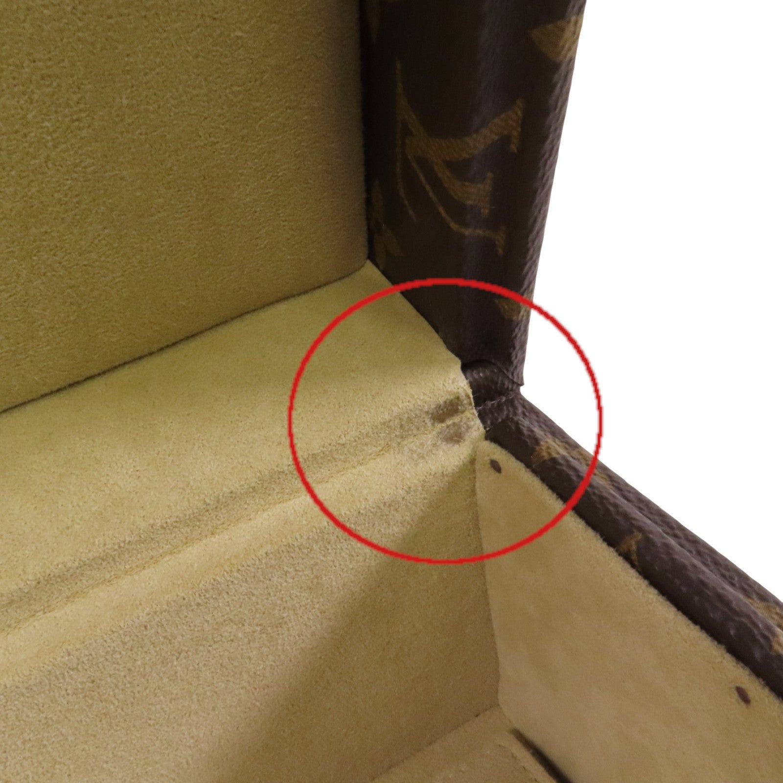 LOUIS VUITTON Monogram Coffret Tresor Box24金扣經典手提箱