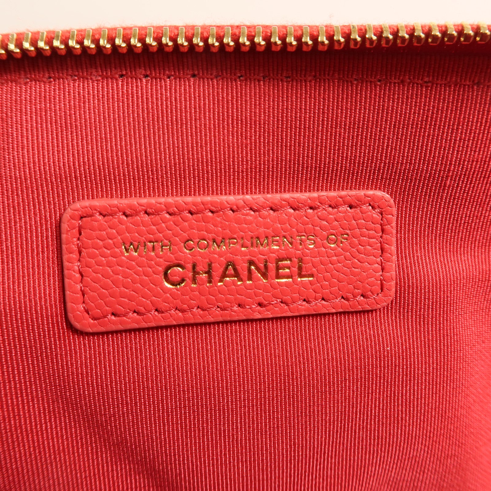 CHANEL 牛皮皮革Clutch金扣手拿包