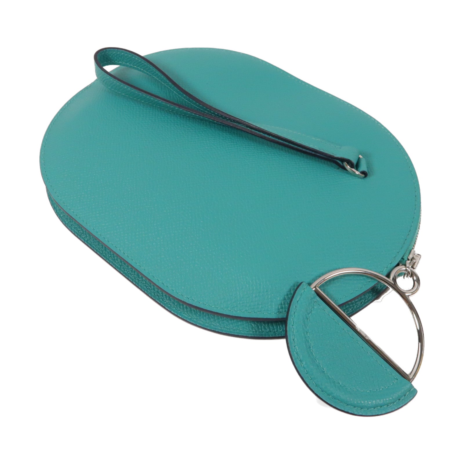 HERMES Epsom皮革In The Loop Mini Wallet銀扣手拿長錢包彩色