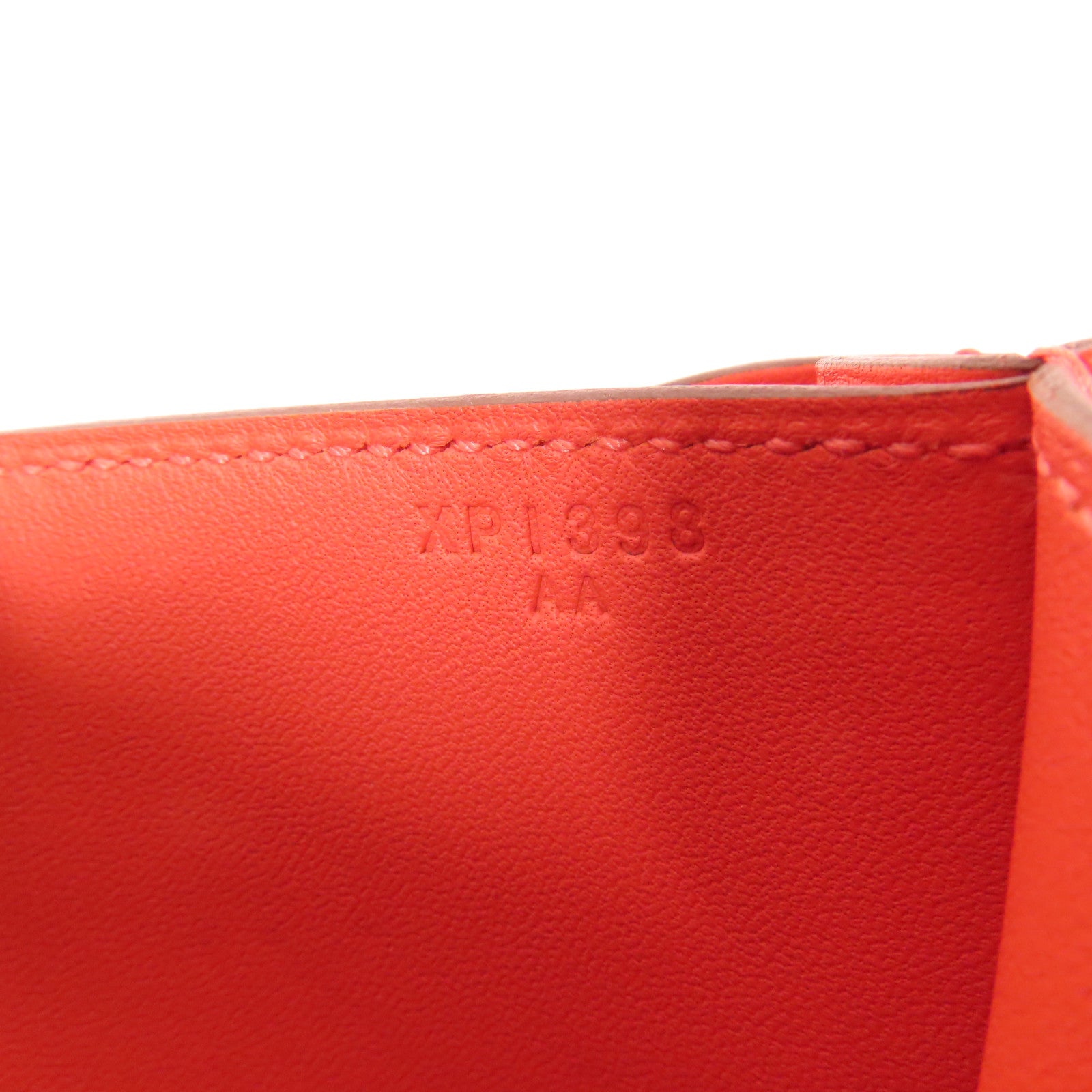 HERMES Epsom皮革Constance Mini金扣肩背袋Red