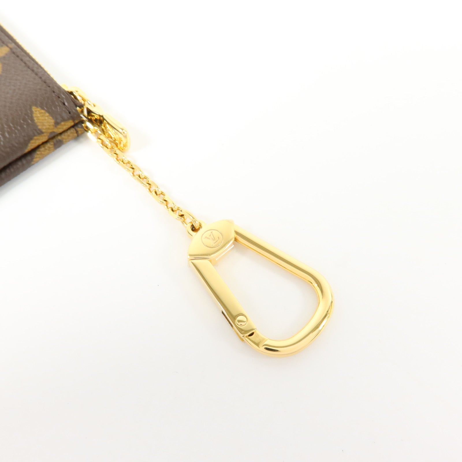 LOUIS VUITTON Monogram Key Pouch金扣鎖匙套