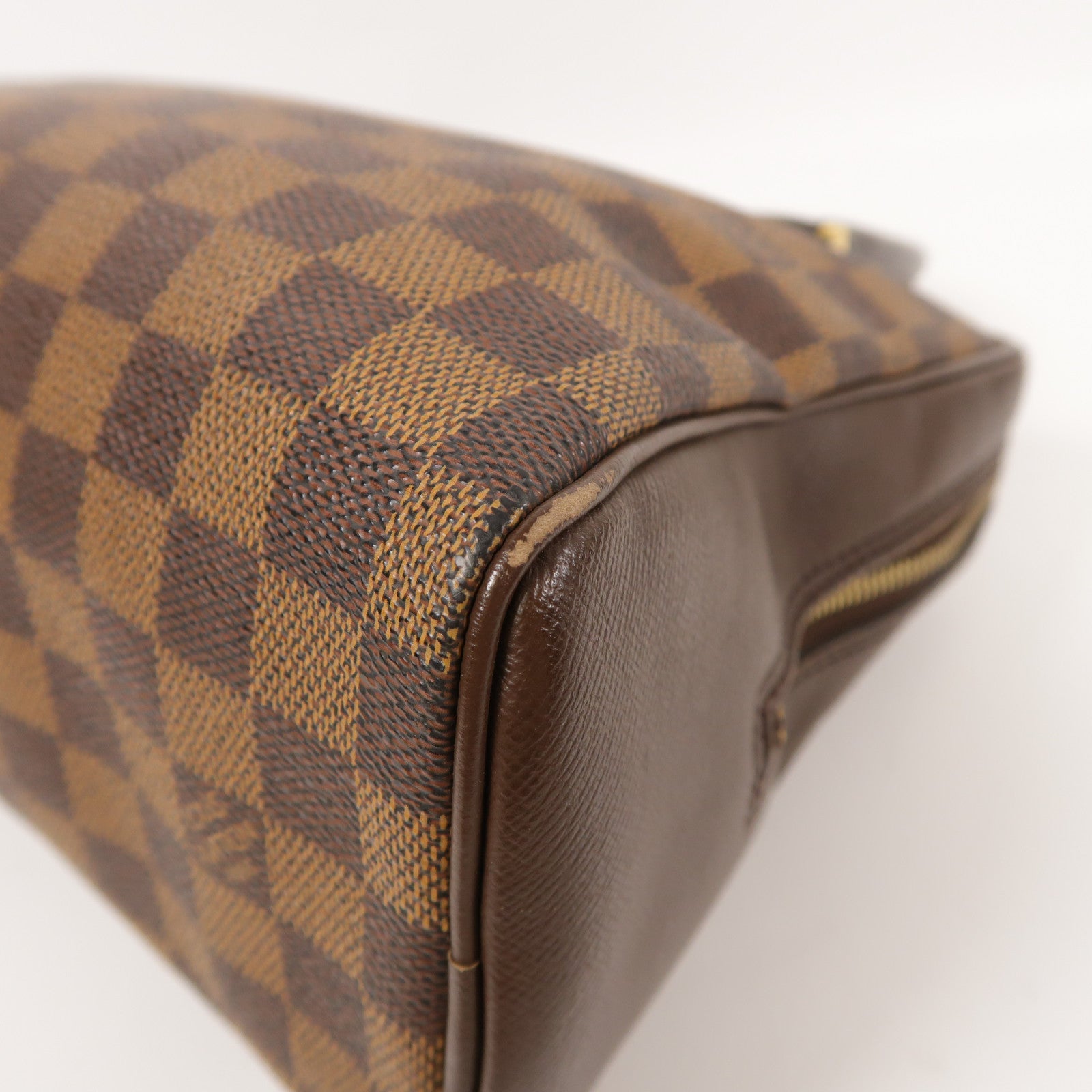 LOUIS VUITTON 【激減優惠】Damier Brera金扣手挽袋