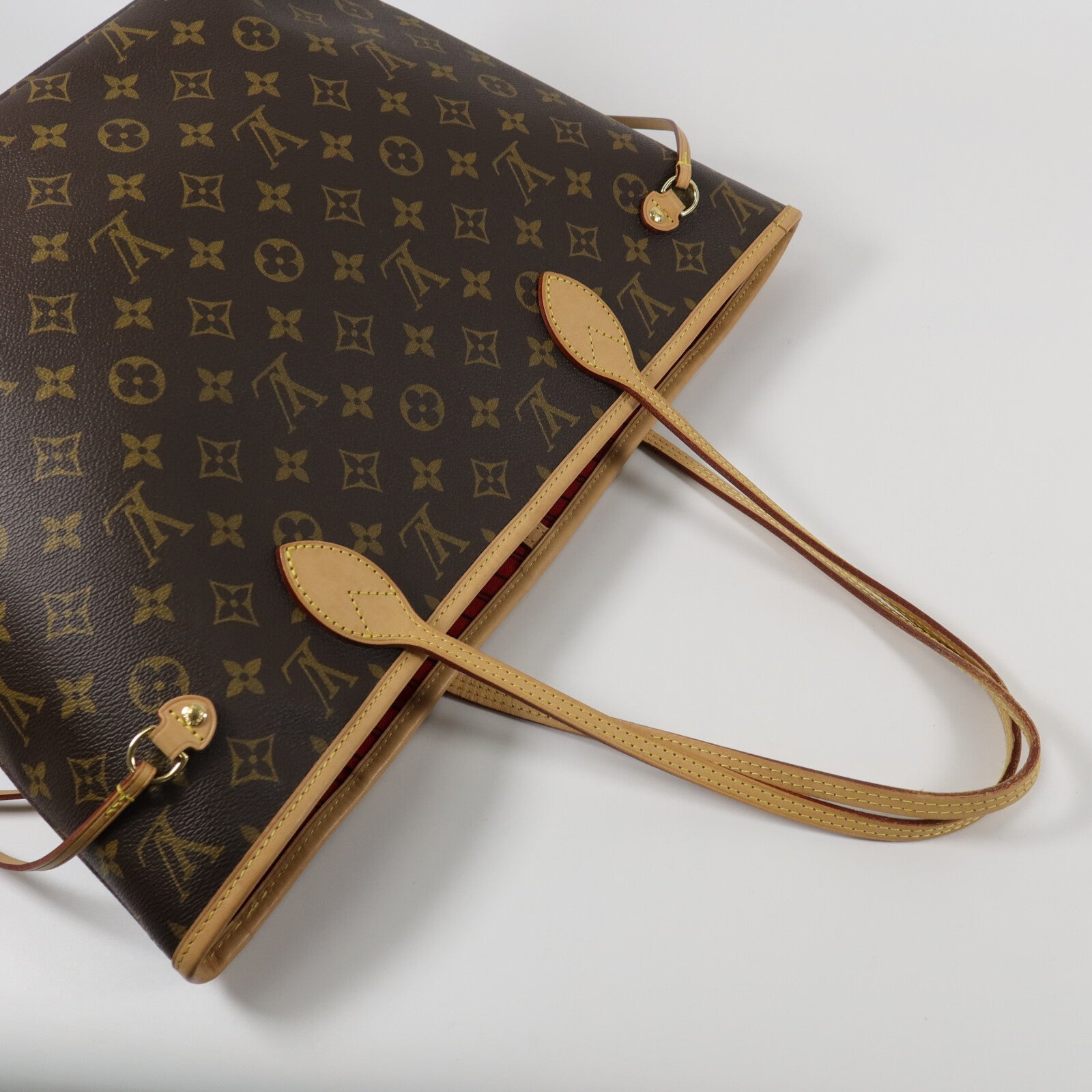 LOUIS VUITTON Monogram Neverfull MM手挽袋