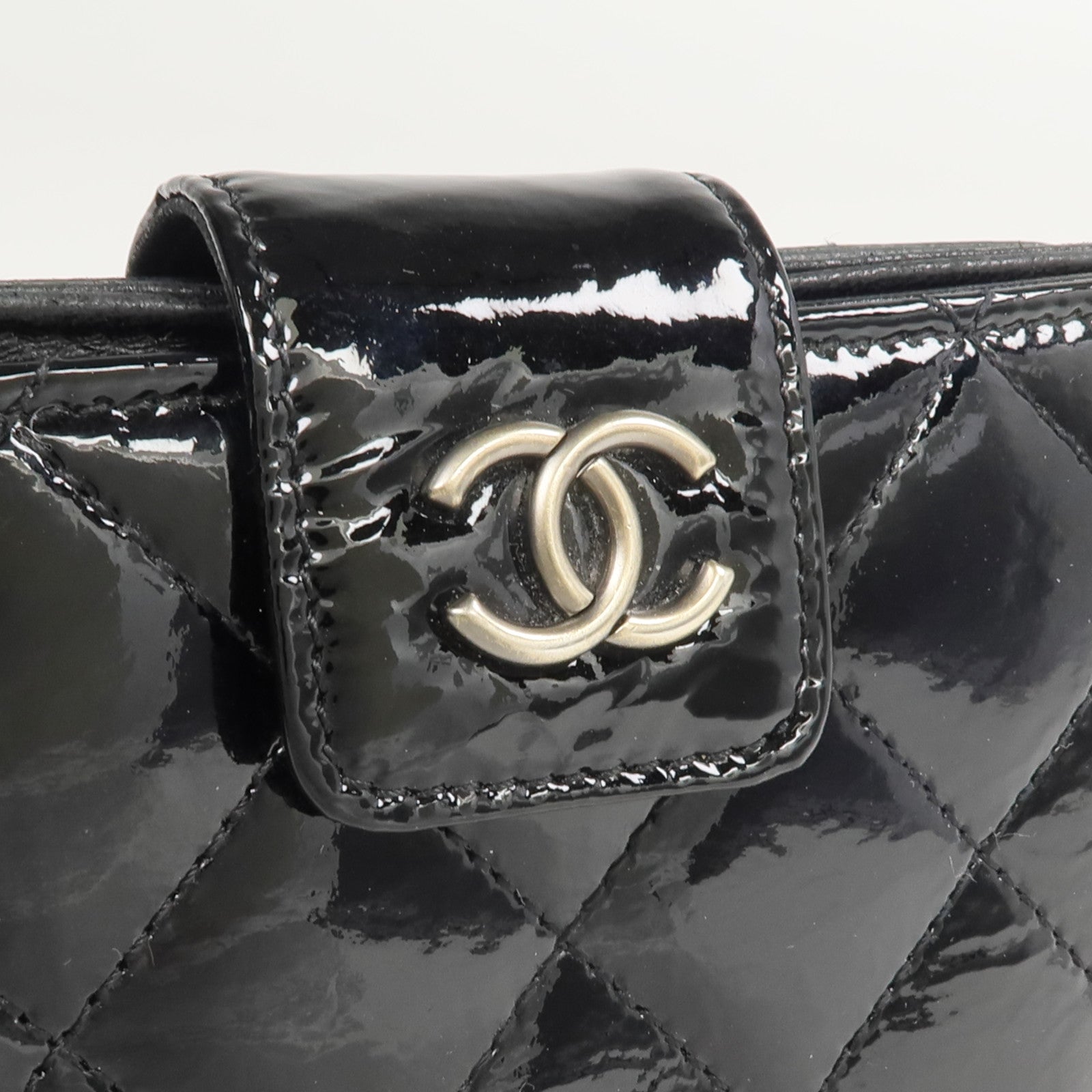 CHANEL 漆皮皮革Wallet錢包