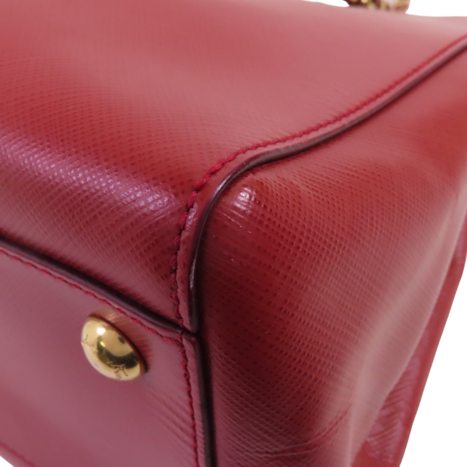 Salvatore Ferragamo 牛皮皮革Shoulder Bag金扣鏈帶肩背袋