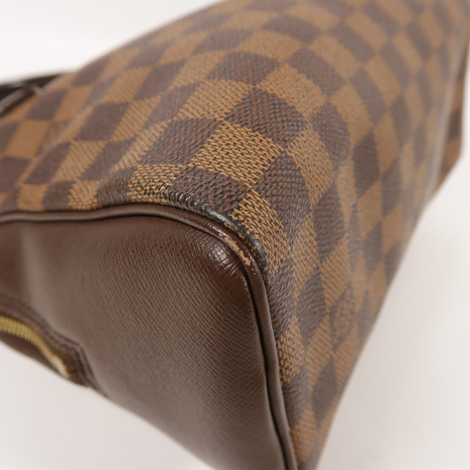 LOUIS VUITTON 【激減優惠】Damier Brera金扣手挽袋