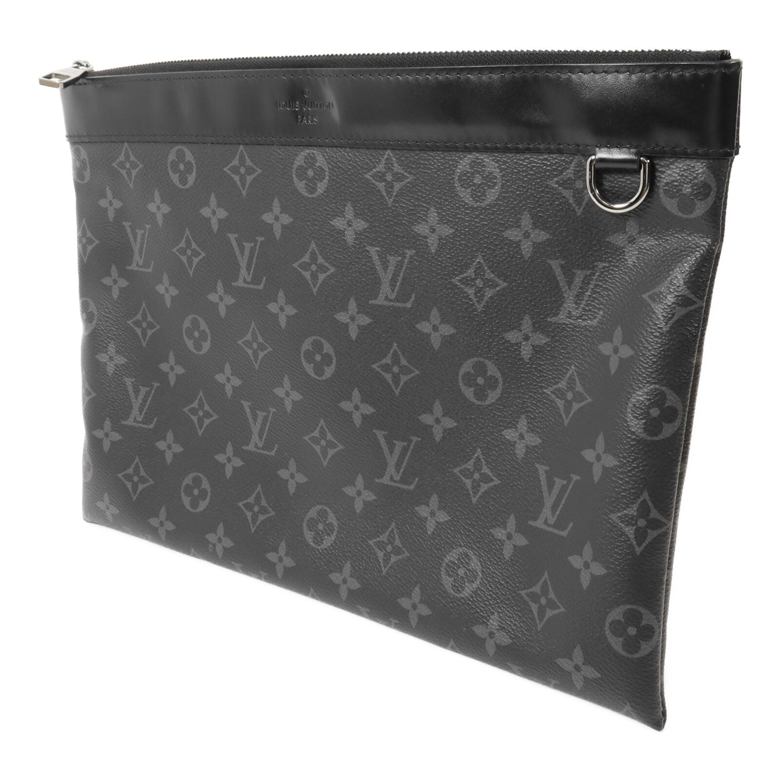 LOUIS VUITTON Monogram Eclipse Discovery Pochette手拿包