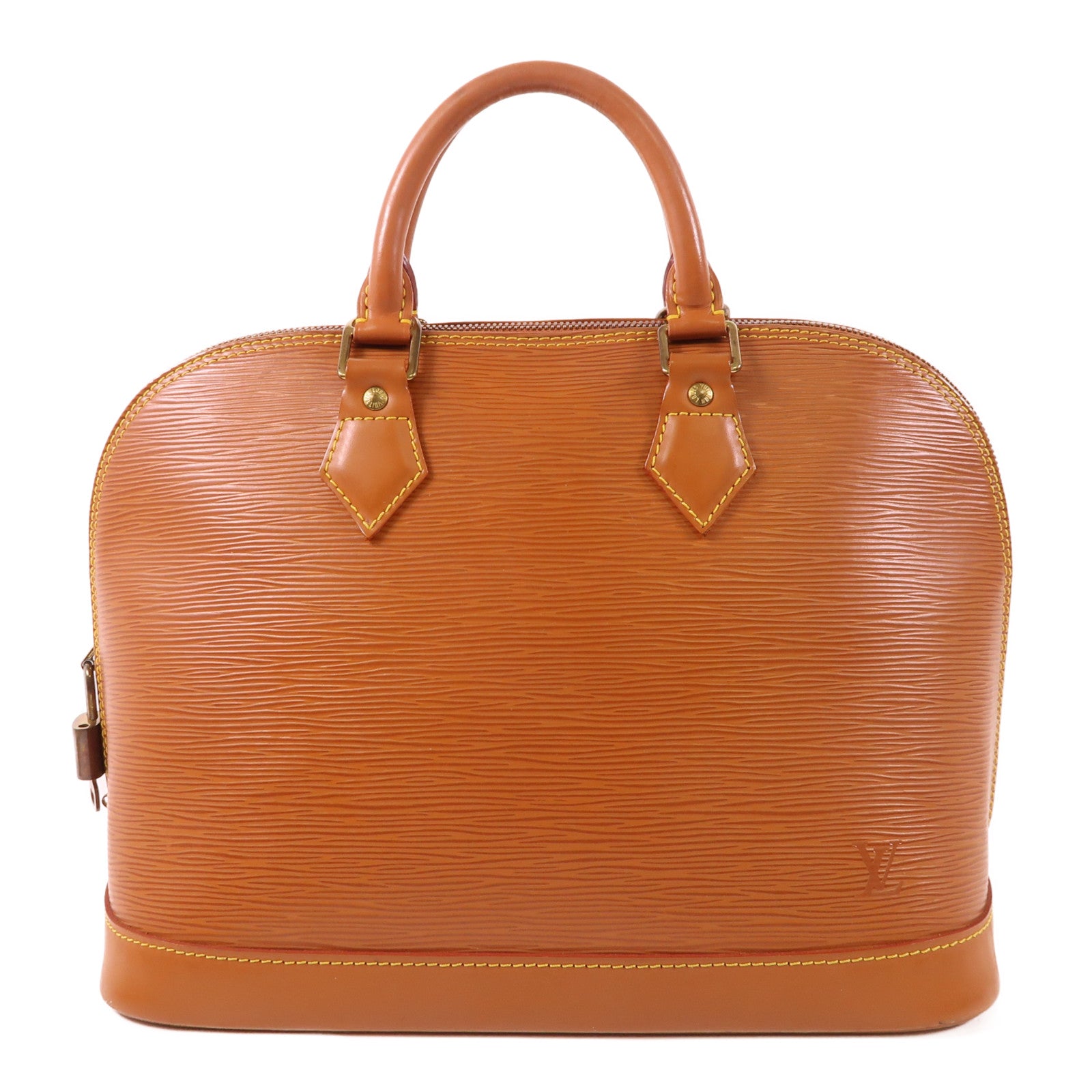 LOUIS VUITTON Epi Alma金扣手挽袋