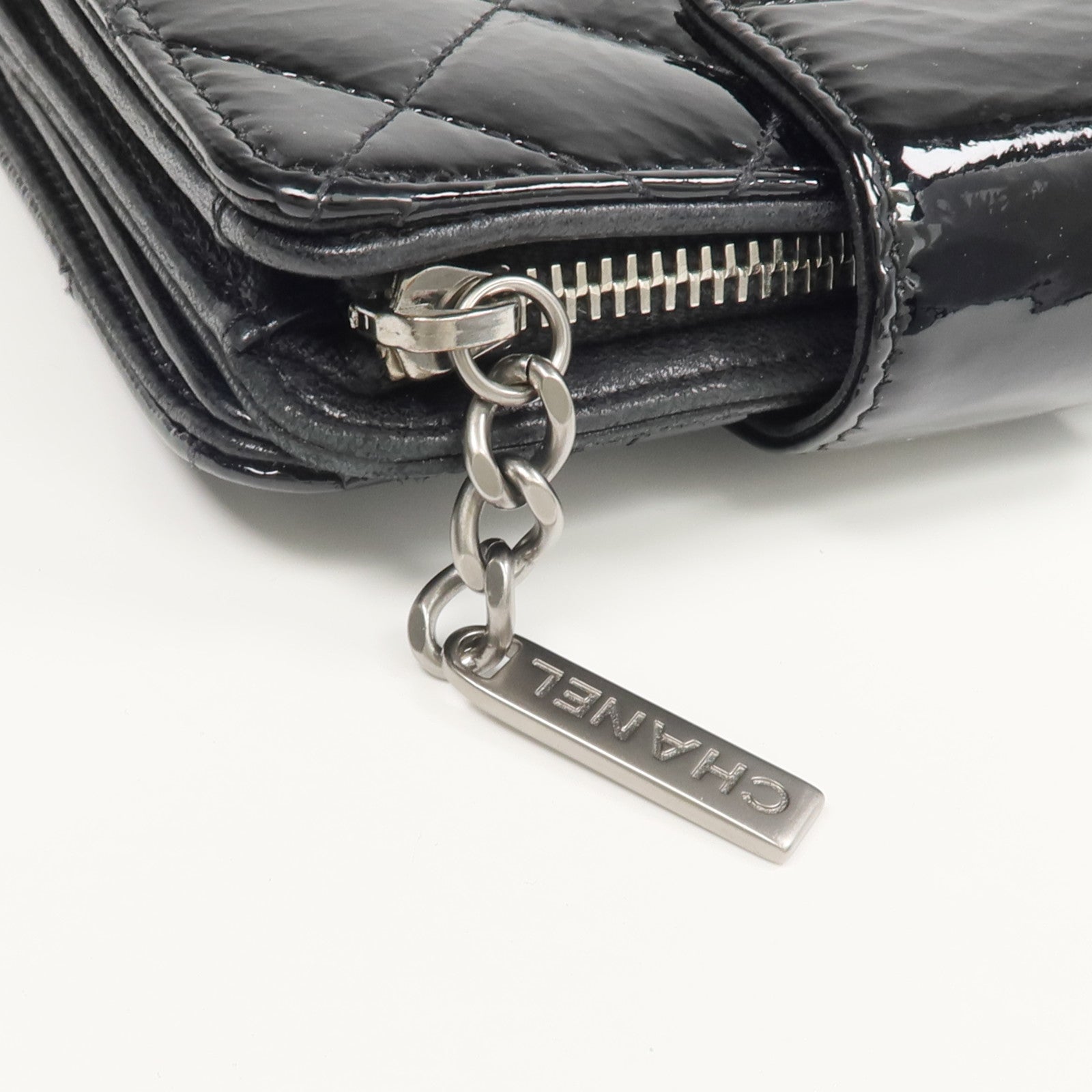CHANEL 漆皮皮革Wallet錢包