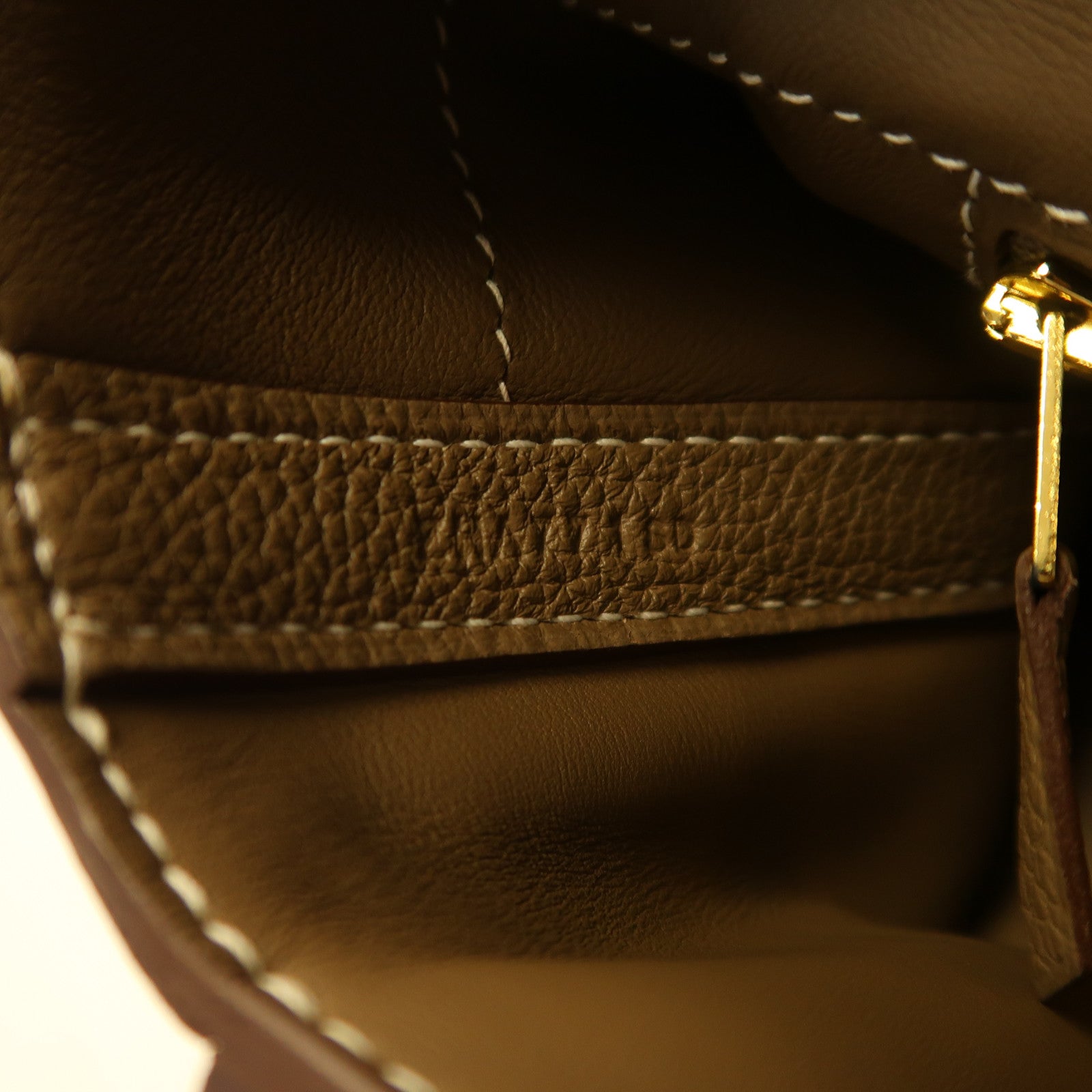 HERMES Togo皮革24/24 29cm金扣手挽肩背兩用袋大象灰色