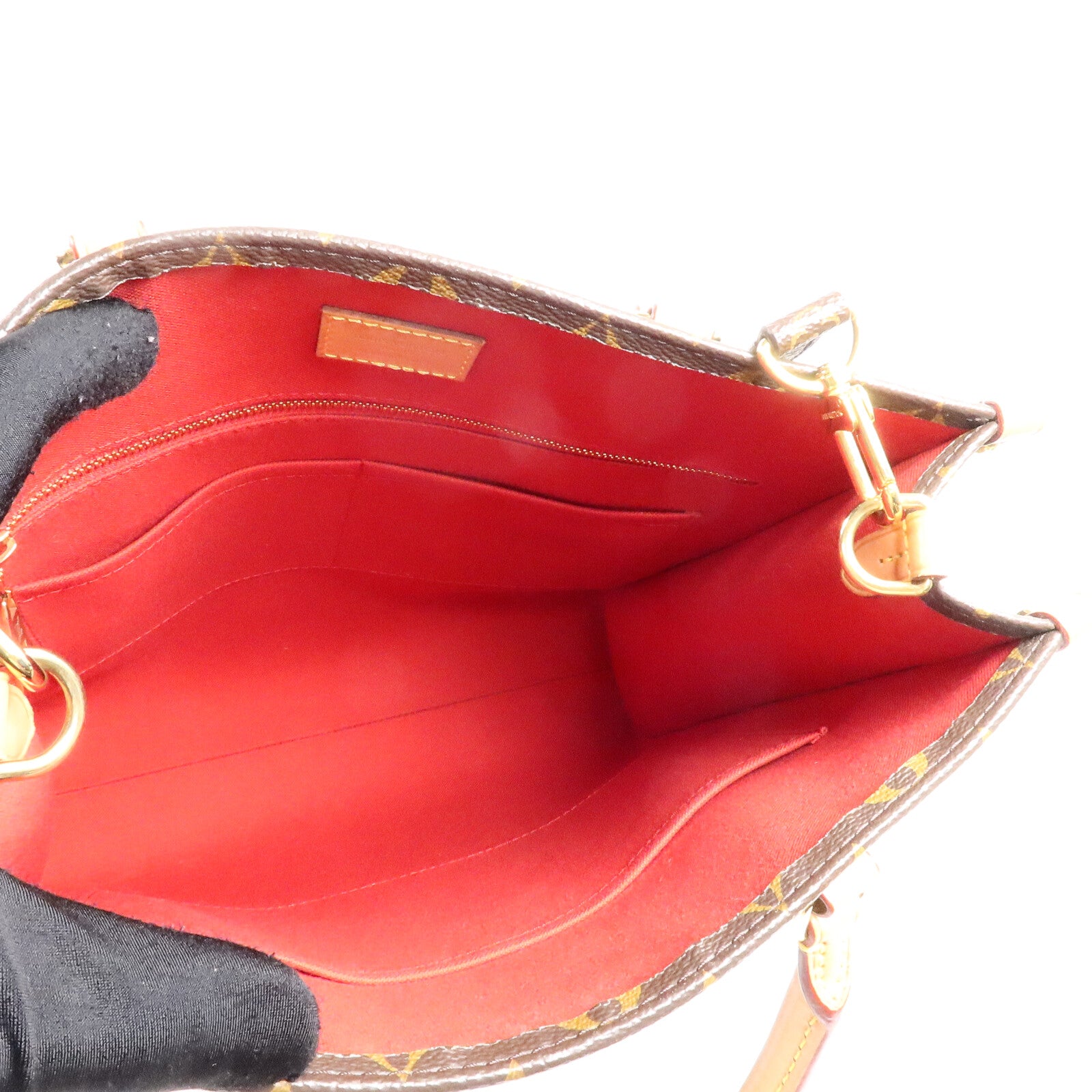 LOUIS VUITTON Monogram Sac Plat手挽袋