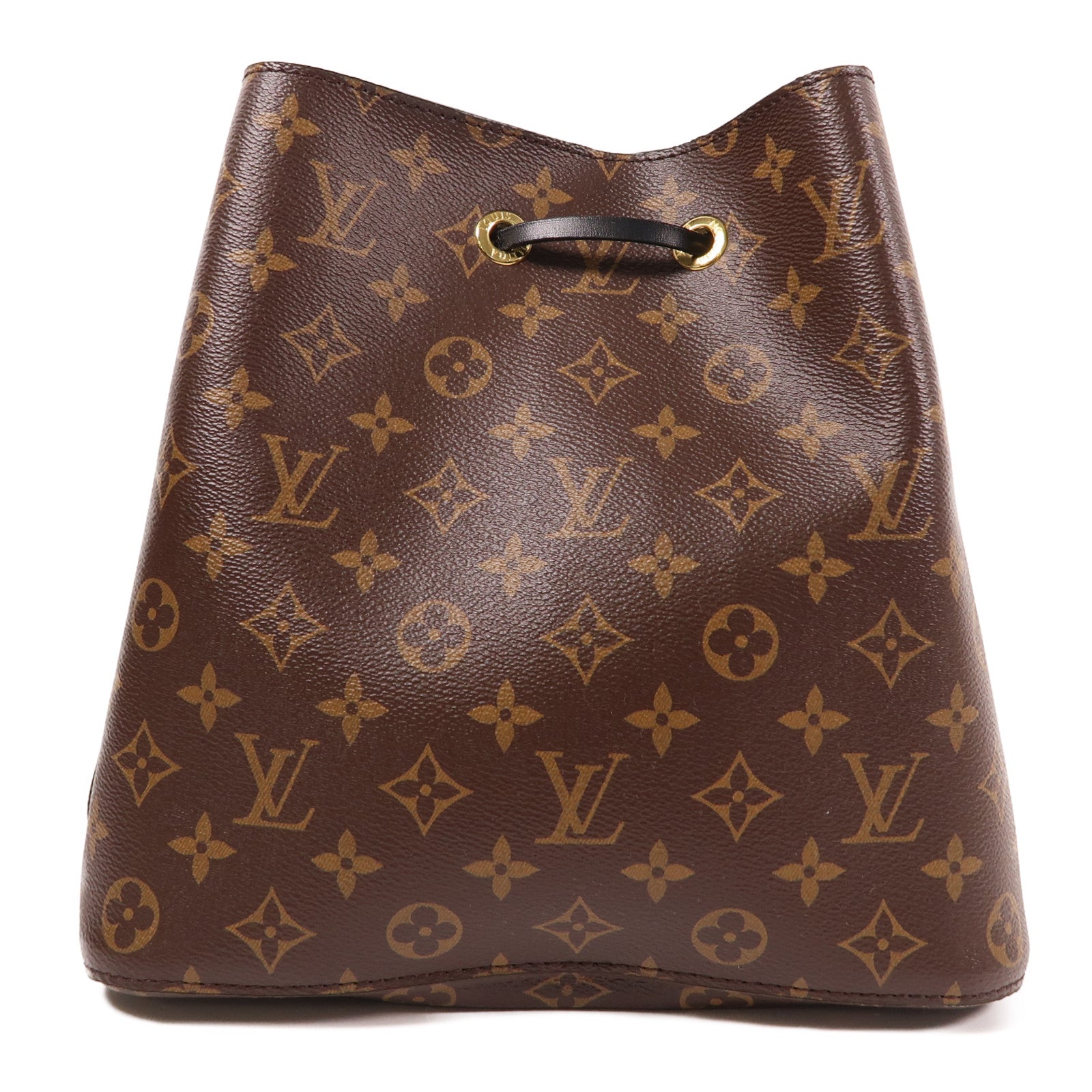 LOUIS VUITTON Monogram Neo Noe MM金扣肩背袋啡色
