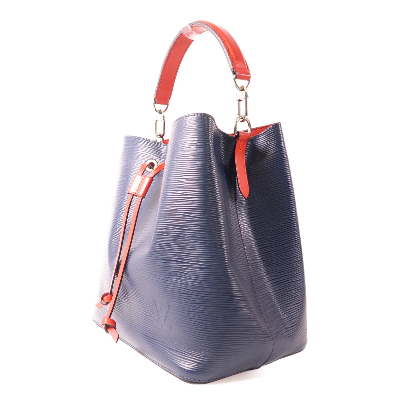 LOUIS VUITTON LV SHW NeoNoe MM 2 Way Shoulder Bag Epi M54367 Navy