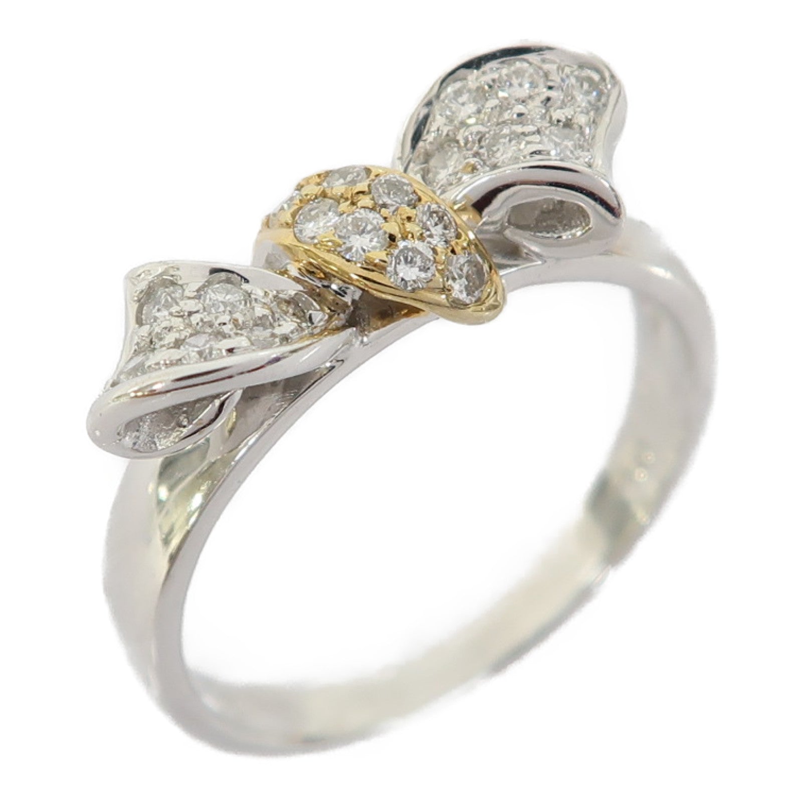 JEWELRY 【激減優惠】18K白金Diamond Ring戒指US#6.25
